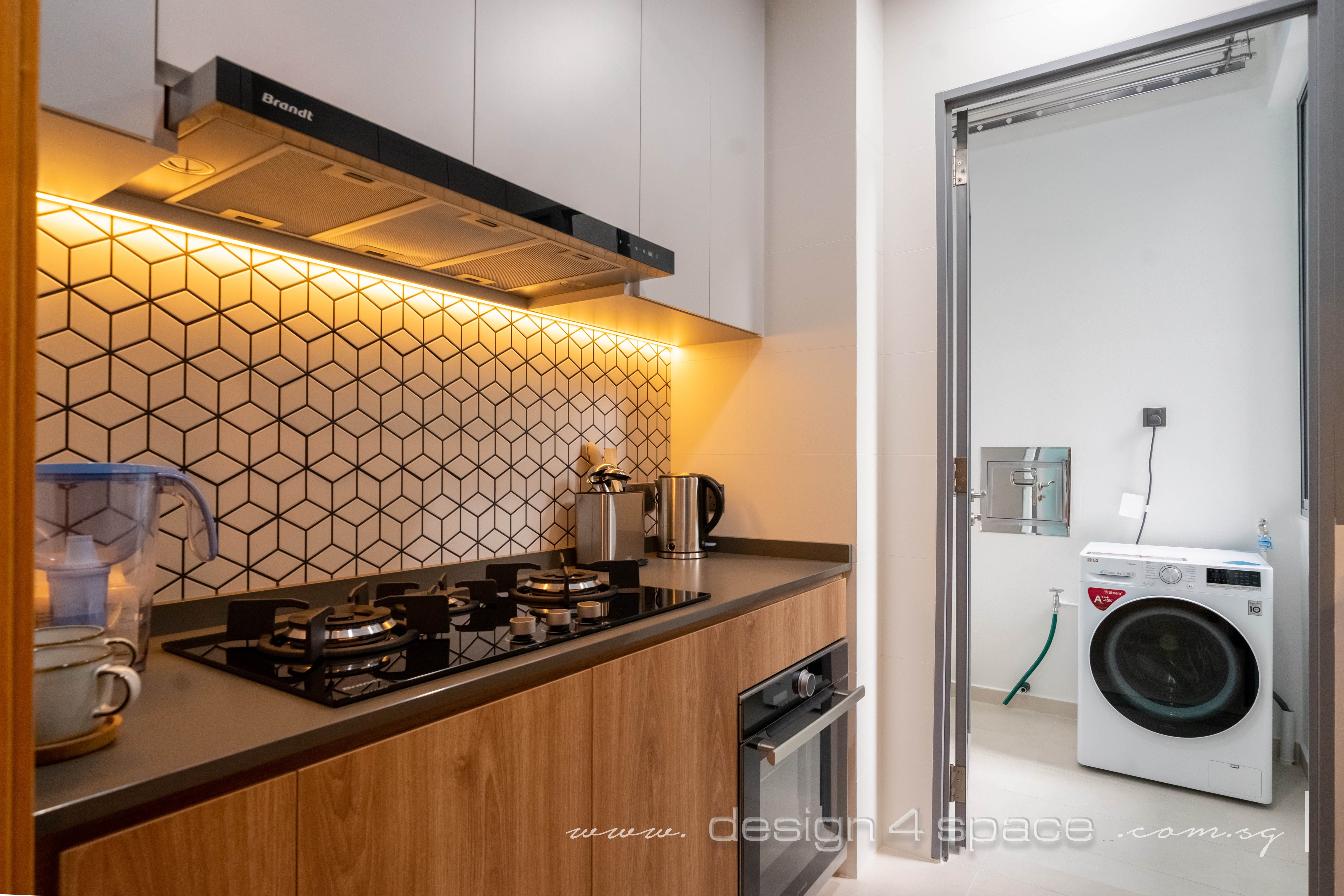 Contemporary Design - Kitchen - Condominium - Design by Design 4 Space Pte Ltd