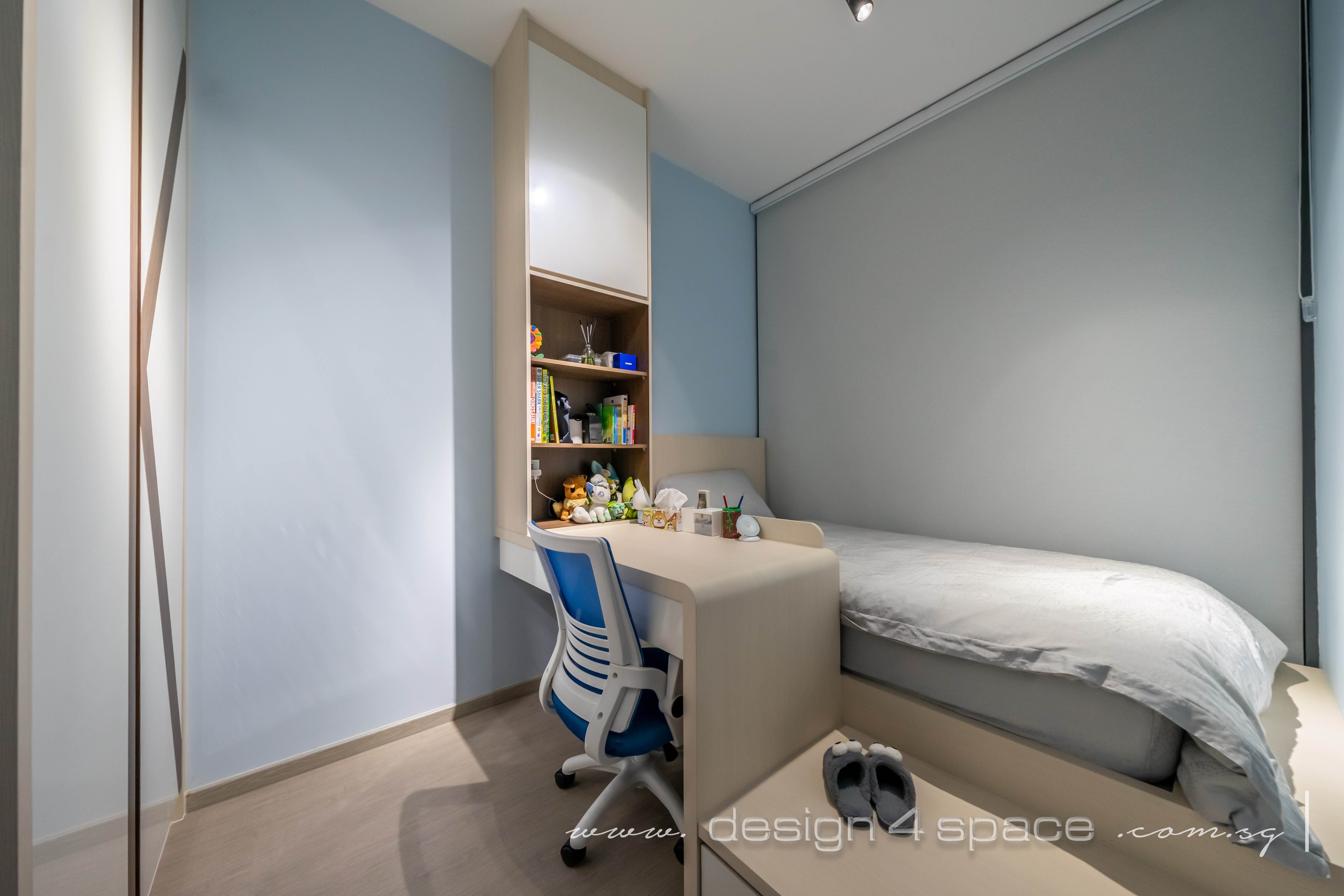 Contemporary Design - Bedroom - Condominium - Design by Design 4 Space Pte Ltd