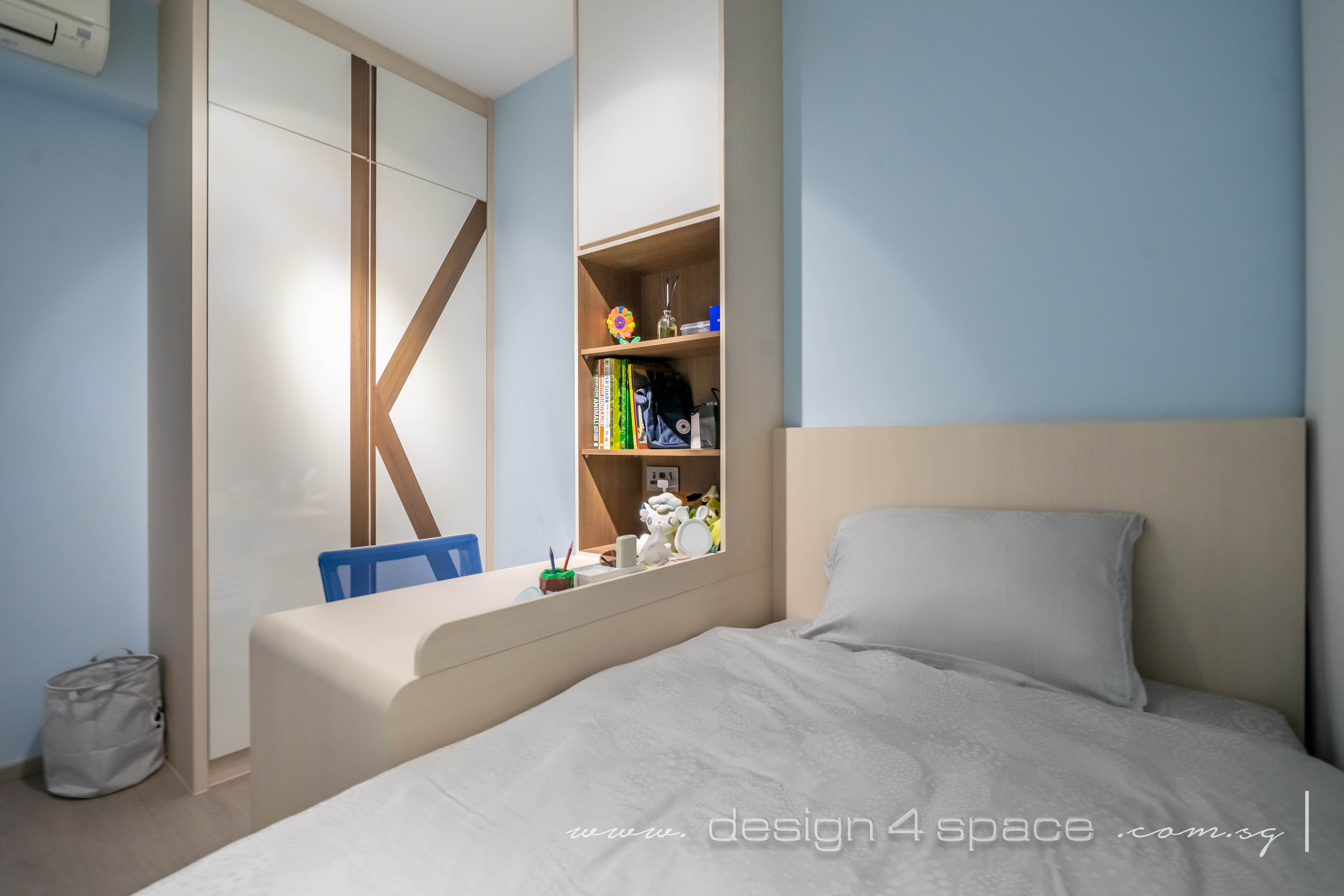 Contemporary Design - Bedroom - Condominium - Design by Design 4 Space Pte Ltd