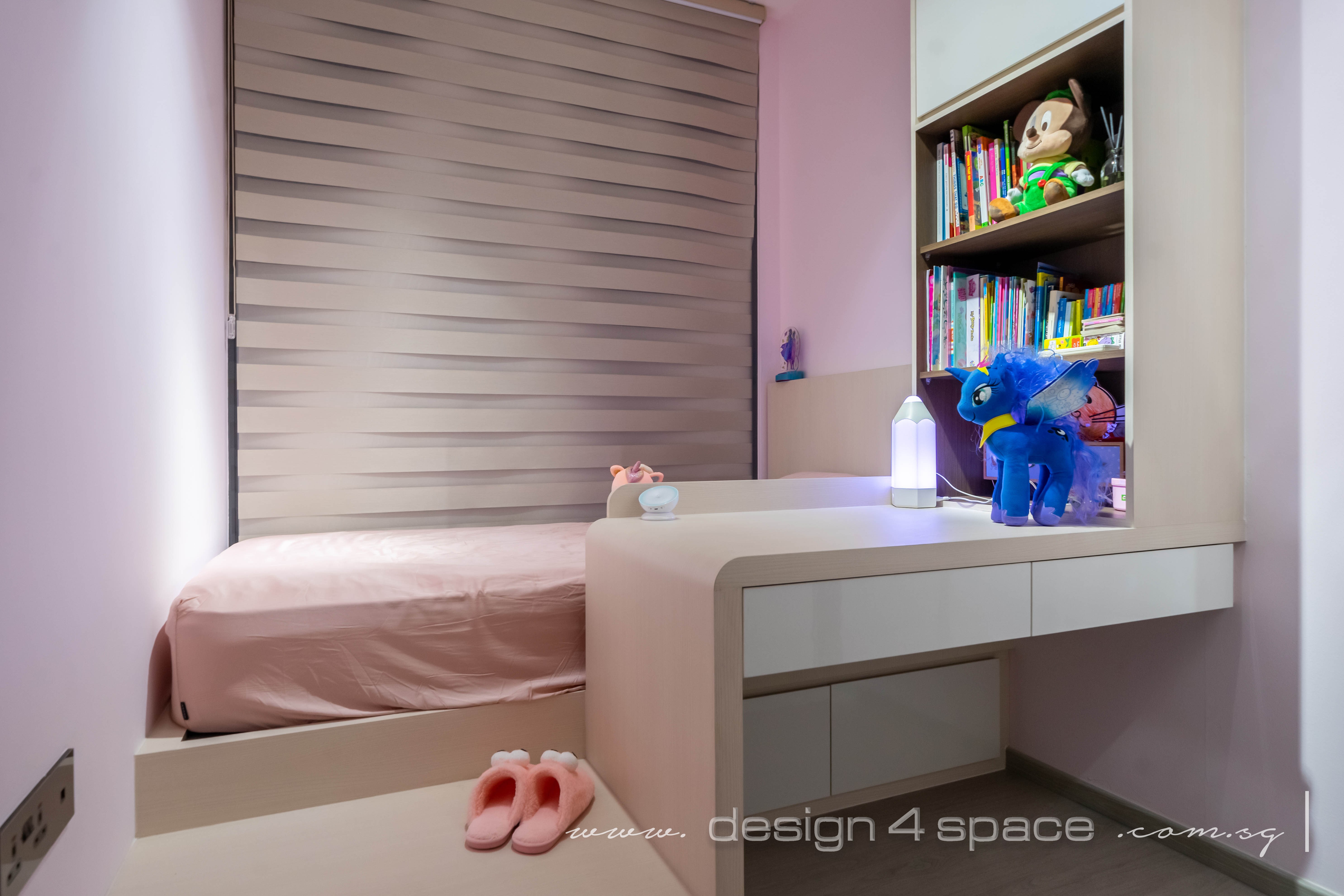 Contemporary Design - Bedroom - Condominium - Design by Design 4 Space Pte Ltd