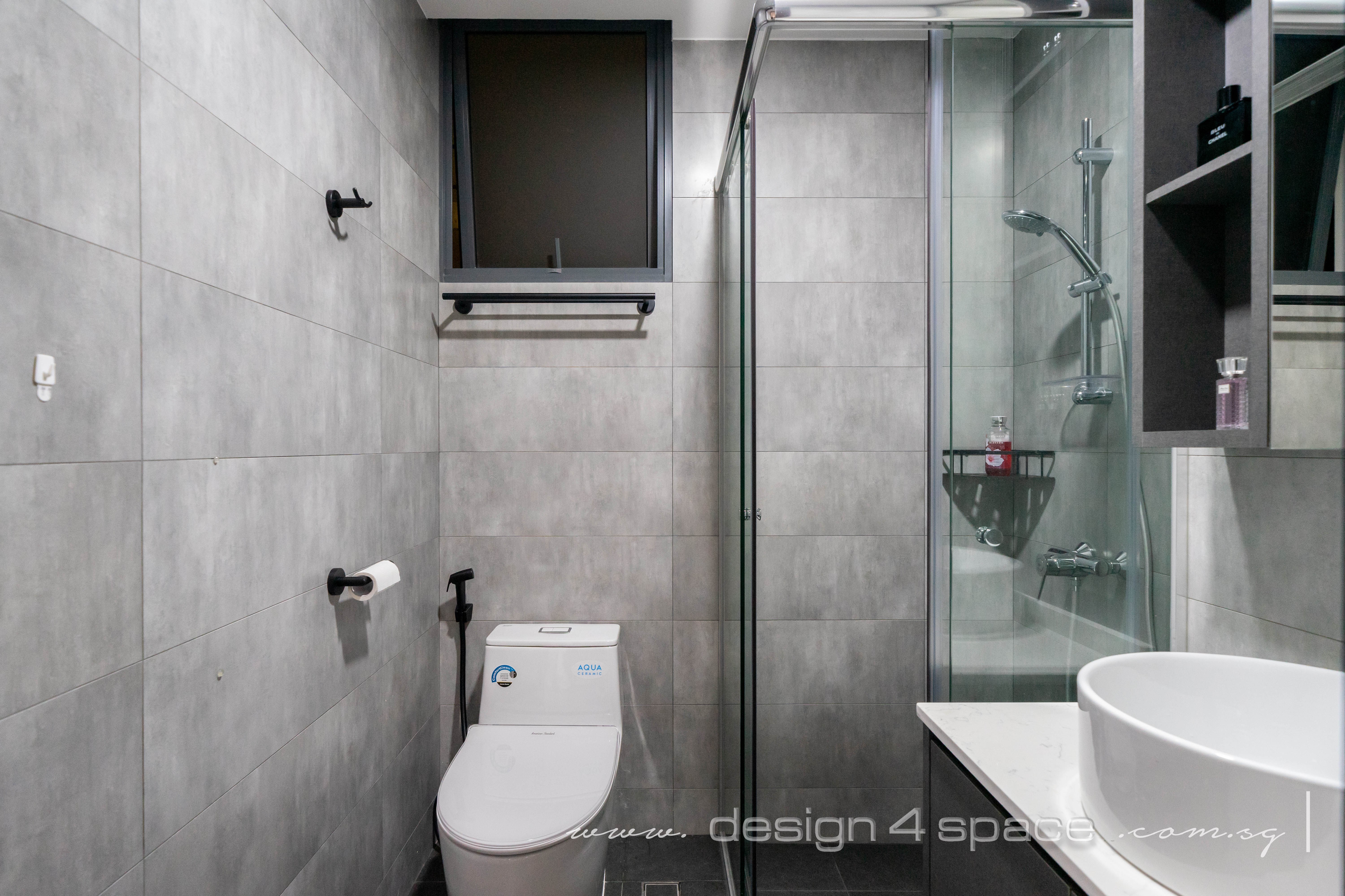 Contemporary Design - Bathroom - Condominium - Design by Design 4 Space Pte Ltd