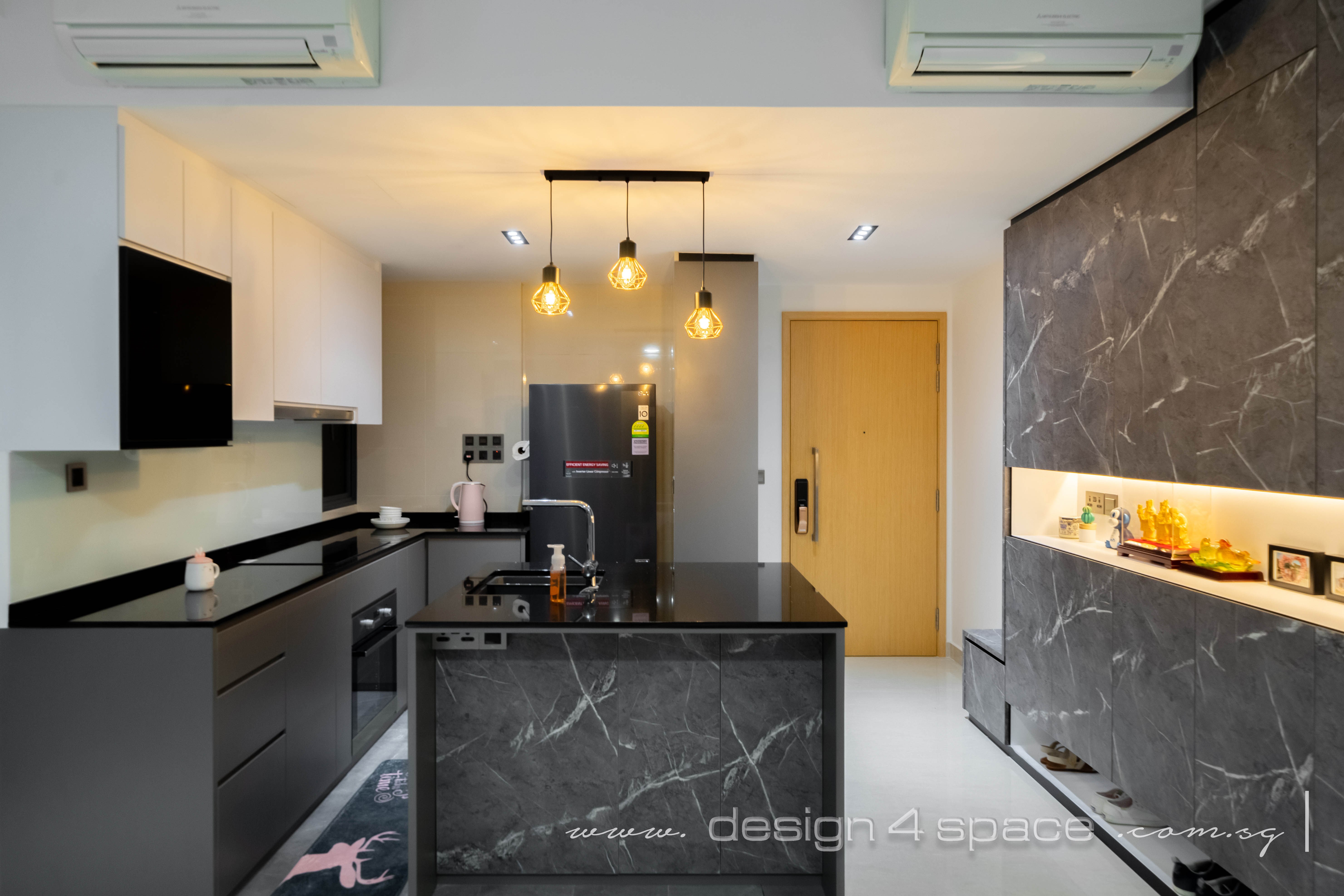 Contemporary Design - Kitchen - Condominium - Design by Design 4 Space Pte Ltd