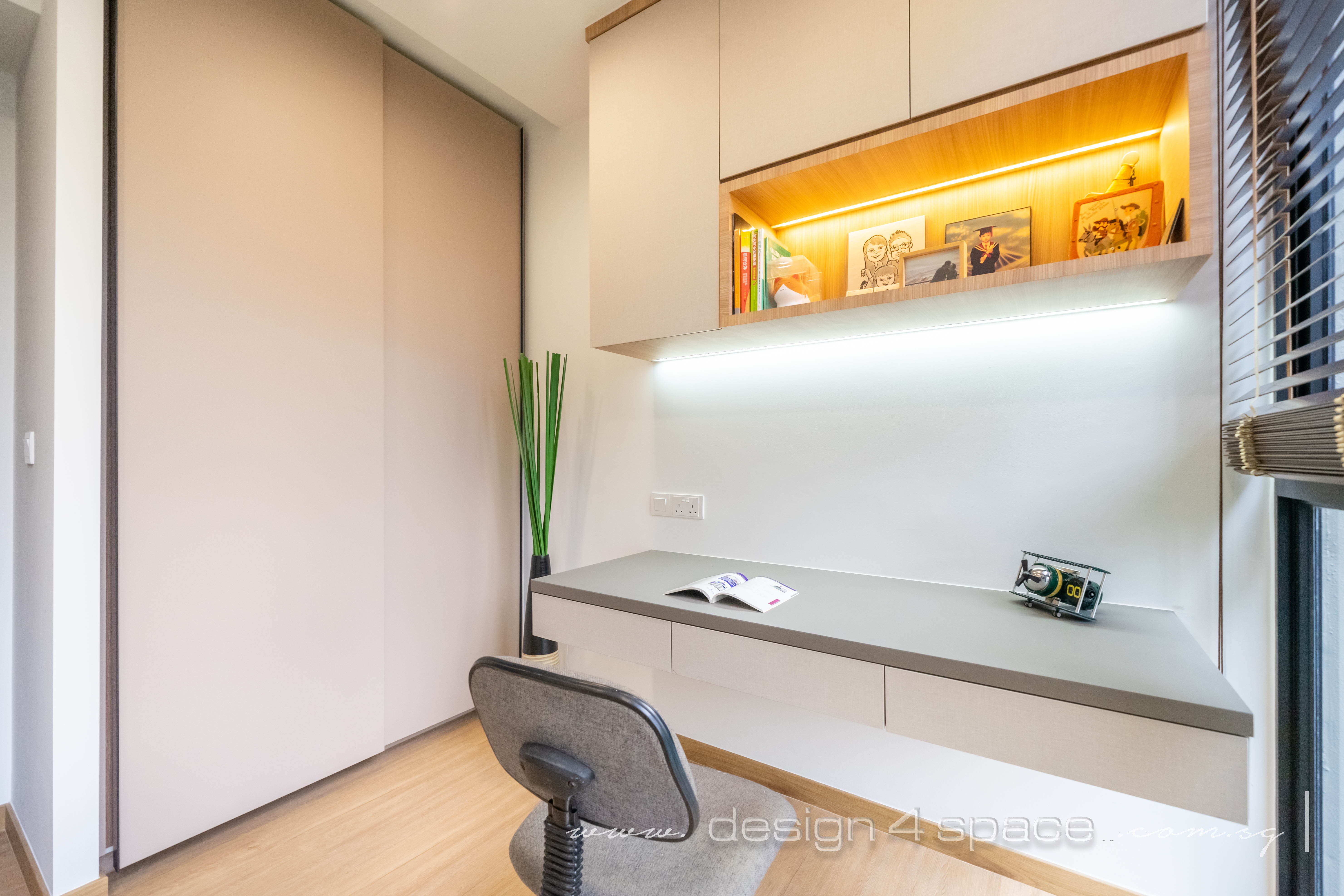 Modern Design - Bedroom - Condominium - Design by Design 4 Space Pte Ltd