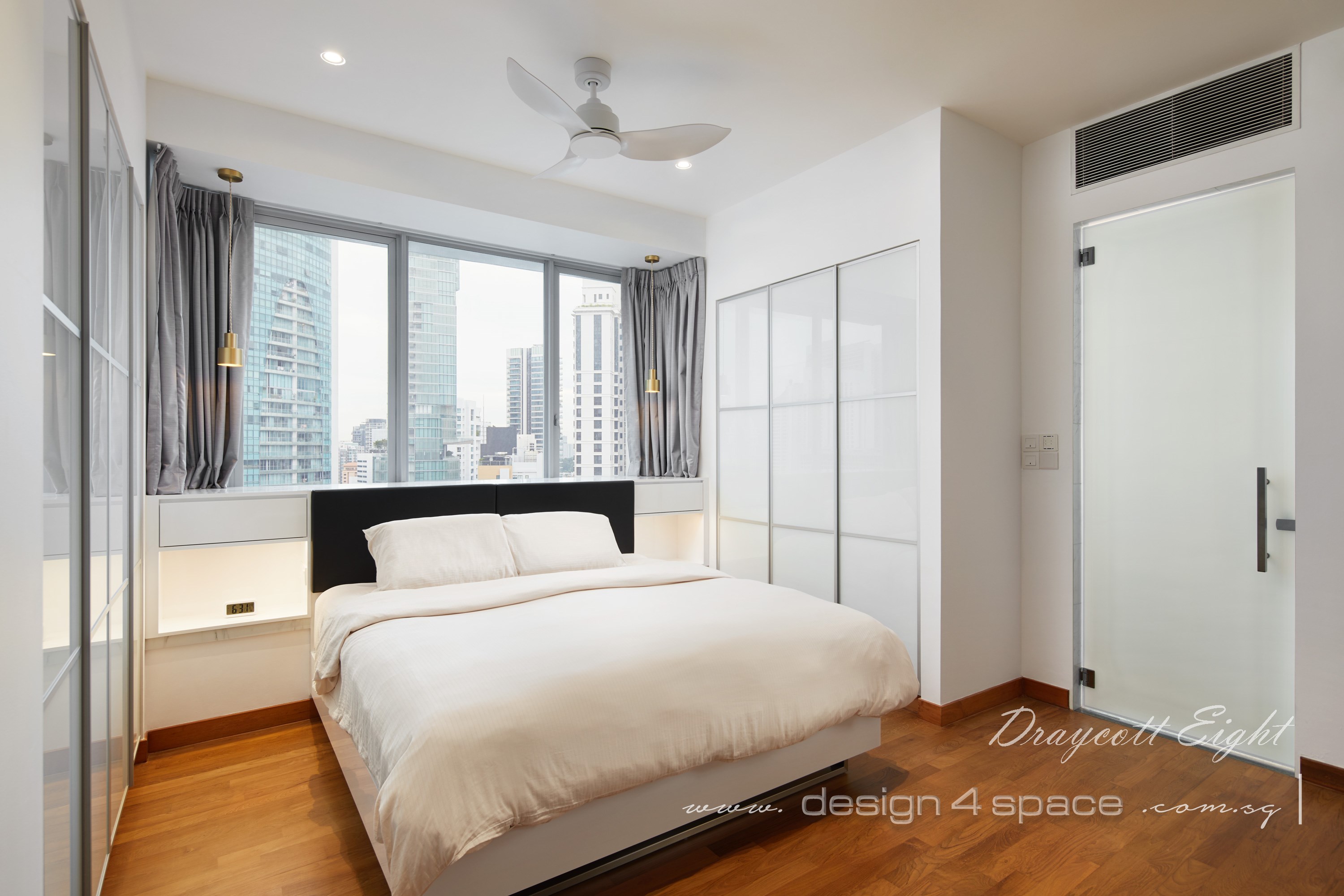 Contemporary Design - Bedroom - Condominium - Design by Design 4 Space Pte Ltd