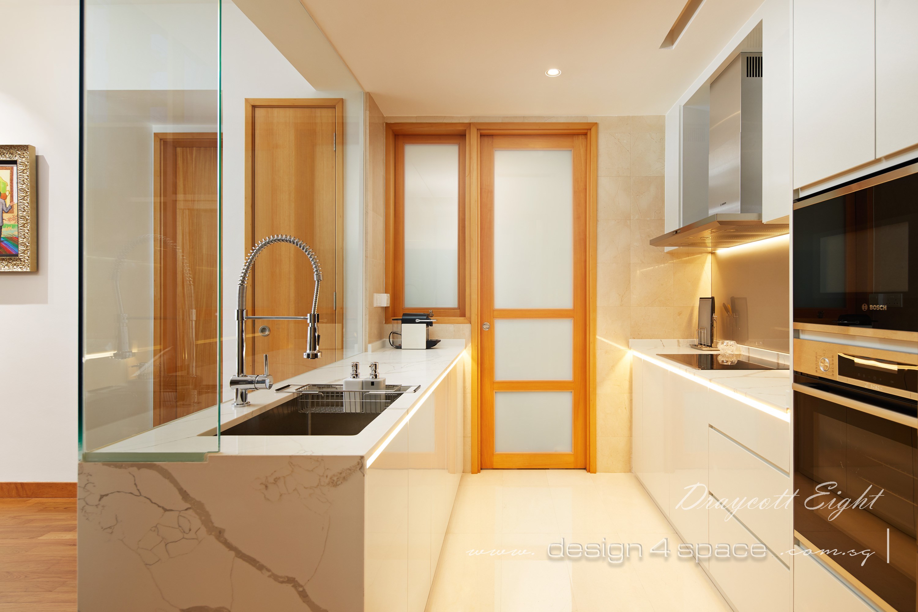 Contemporary Design - Kitchen - Condominium - Design by Design 4 Space Pte Ltd