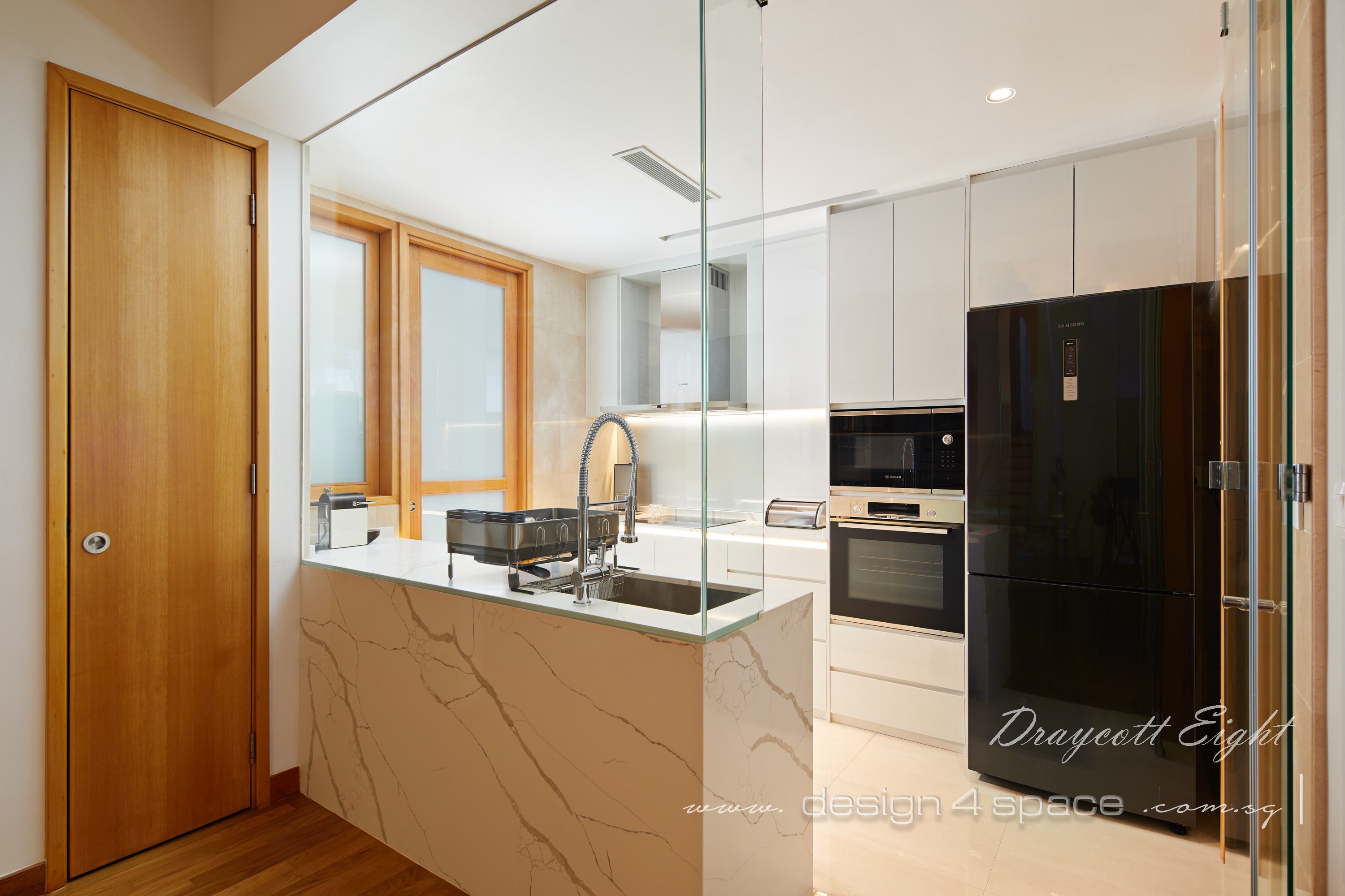 Contemporary Design - Kitchen - Condominium - Design by Design 4 Space Pte Ltd