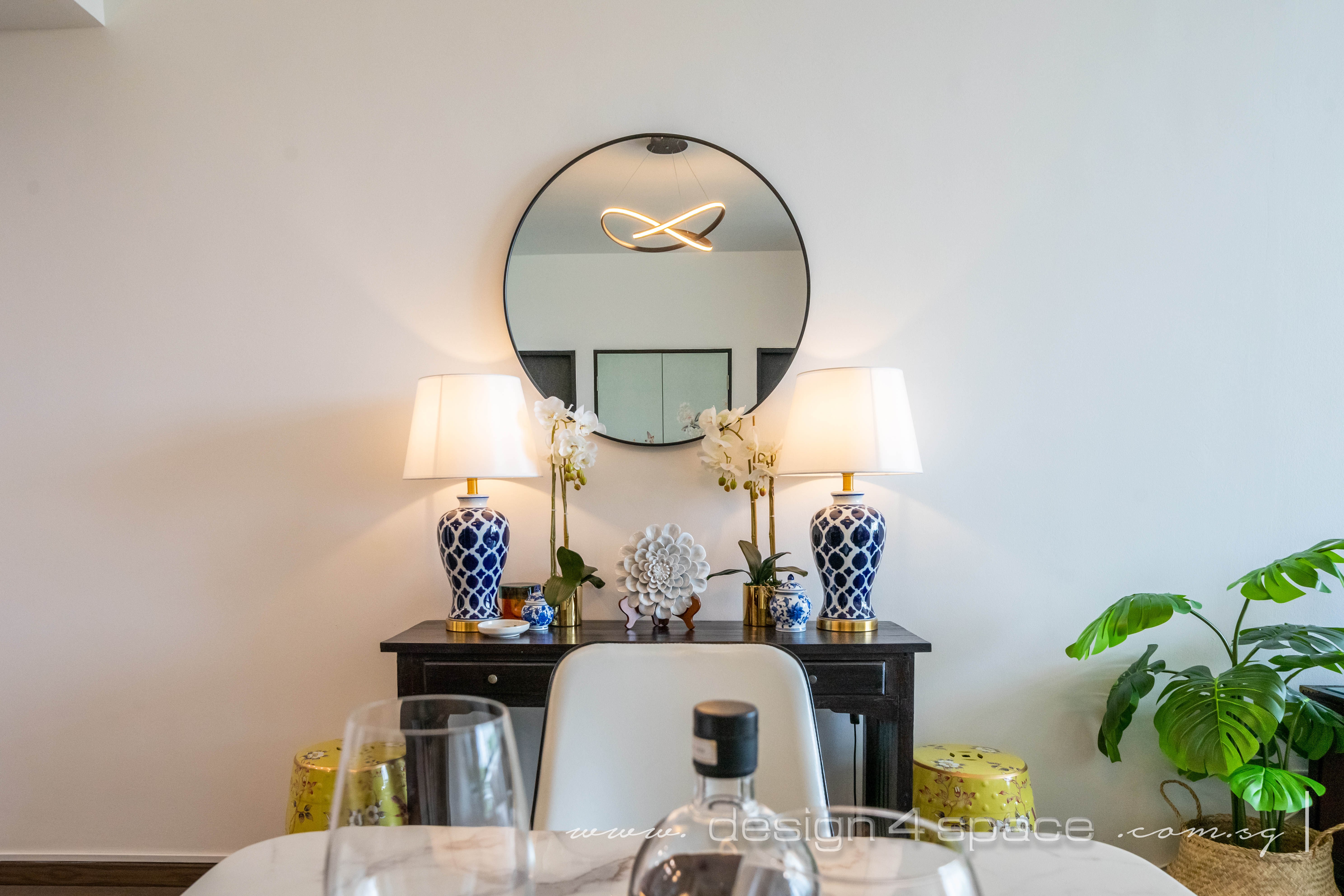 Classical, Oriental Design - Dining Room - Condominium - Design by Design 4 Space Pte Ltd