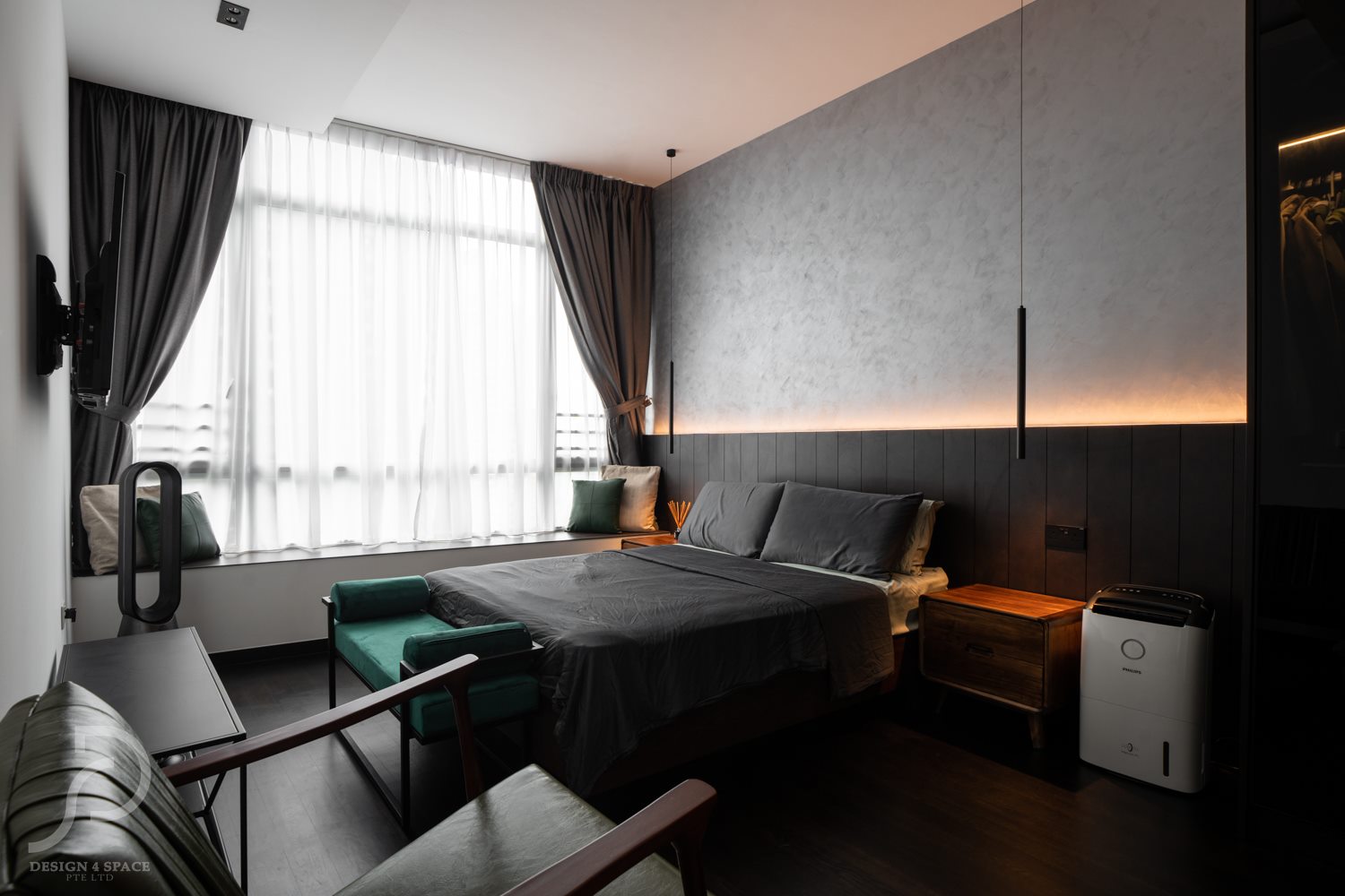 Contemporary, Modern Design - Bedroom - Condominium - Design by Design 4 Space Pte Ltd