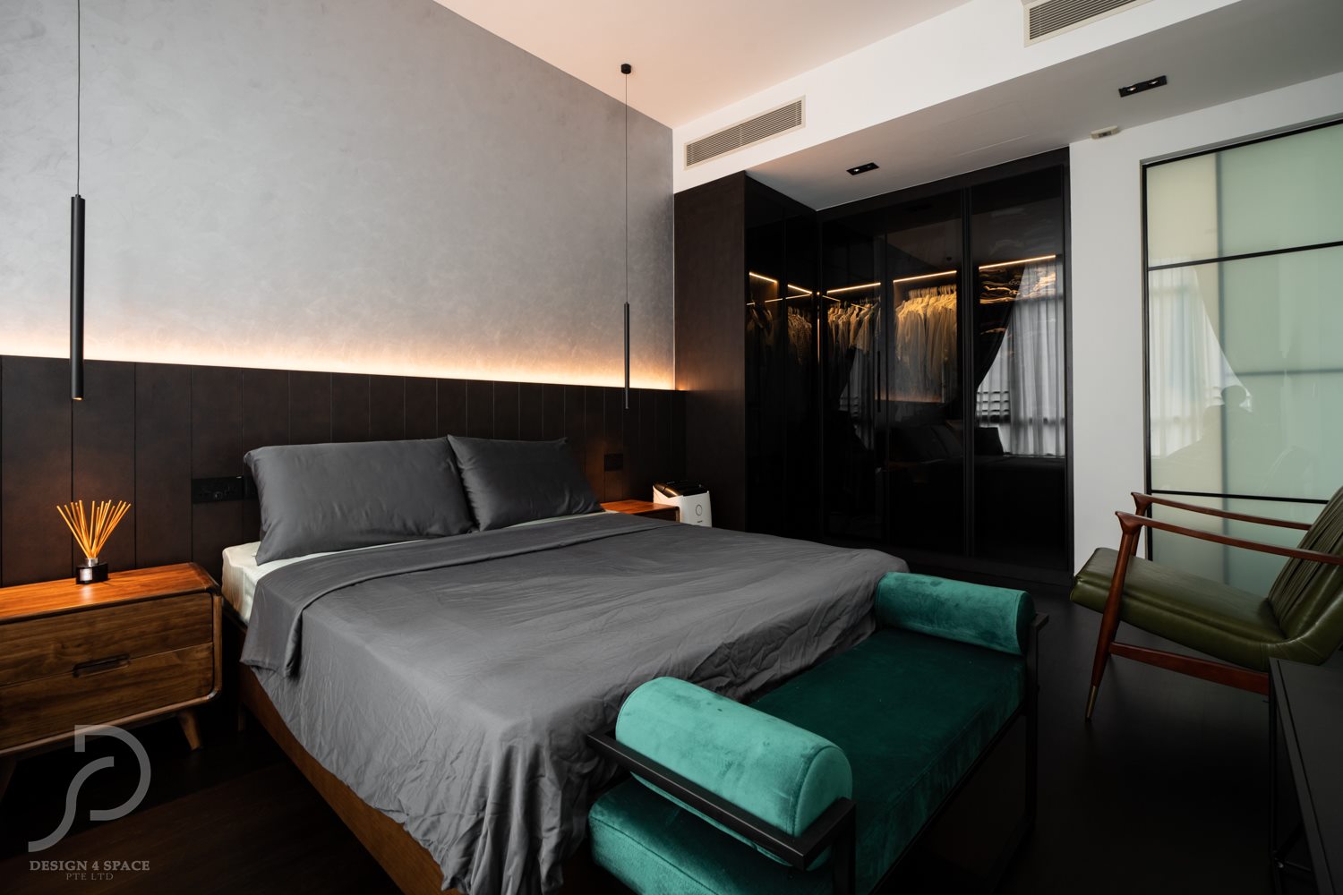 Contemporary, Modern Design - Bedroom - Condominium - Design by Design 4 Space Pte Ltd