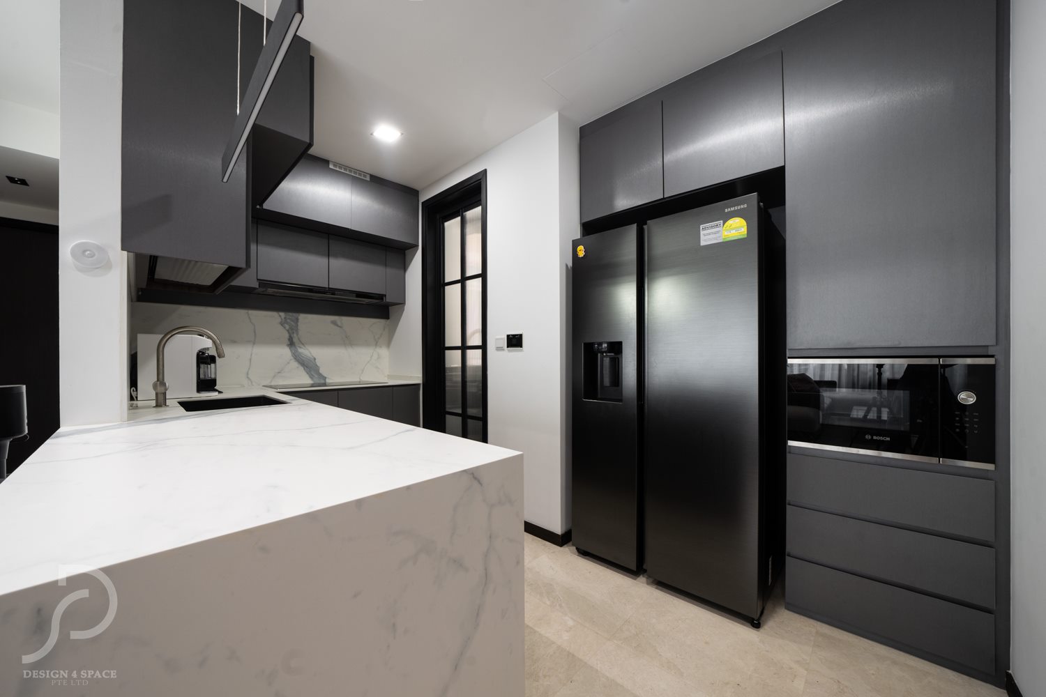 Contemporary, Modern Design - Kitchen - Condominium - Design by Design 4 Space Pte Ltd