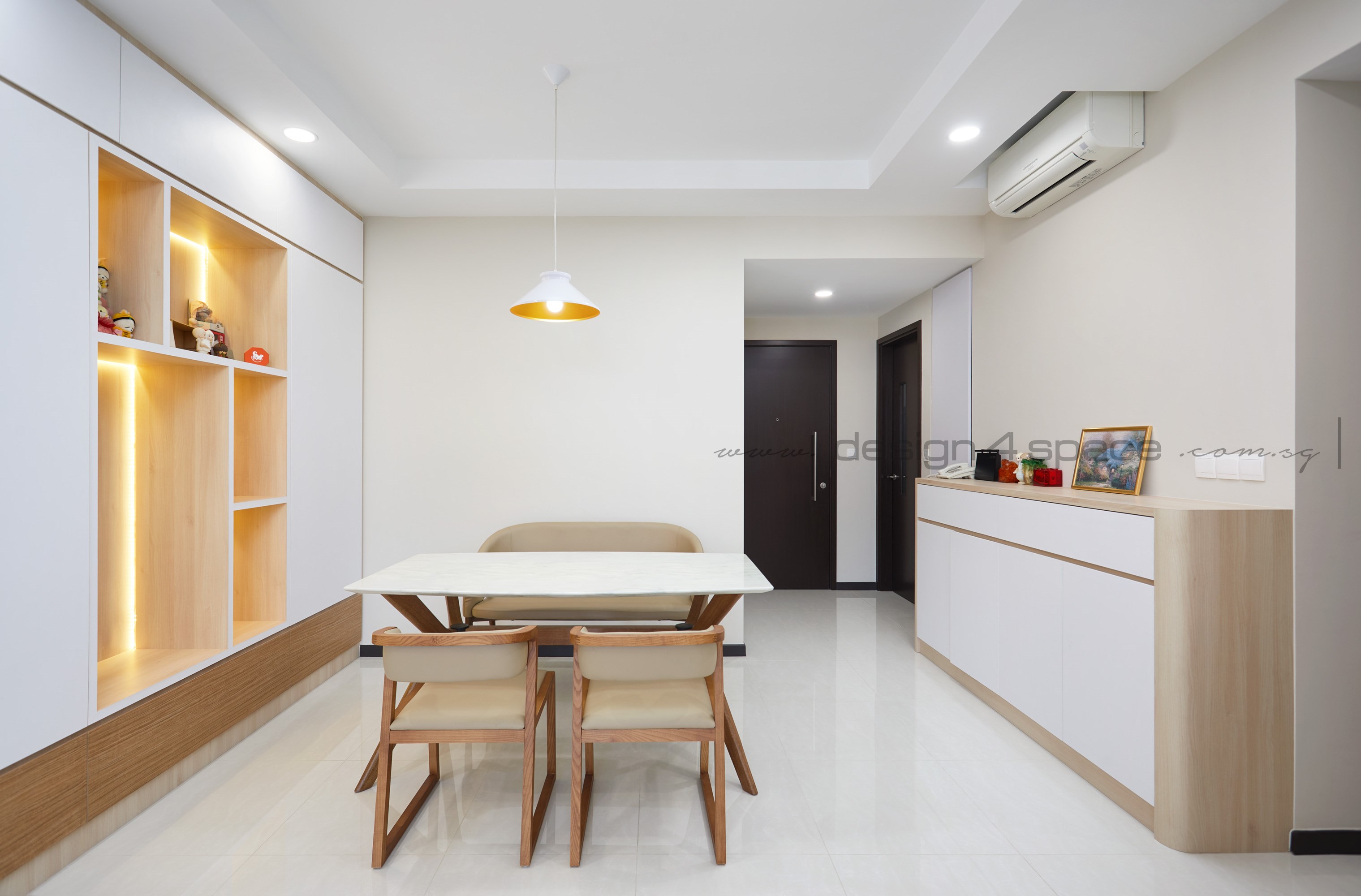 Minimalist Design - Dining Room - Condominium - Design by Design 4 Space Pte Ltd