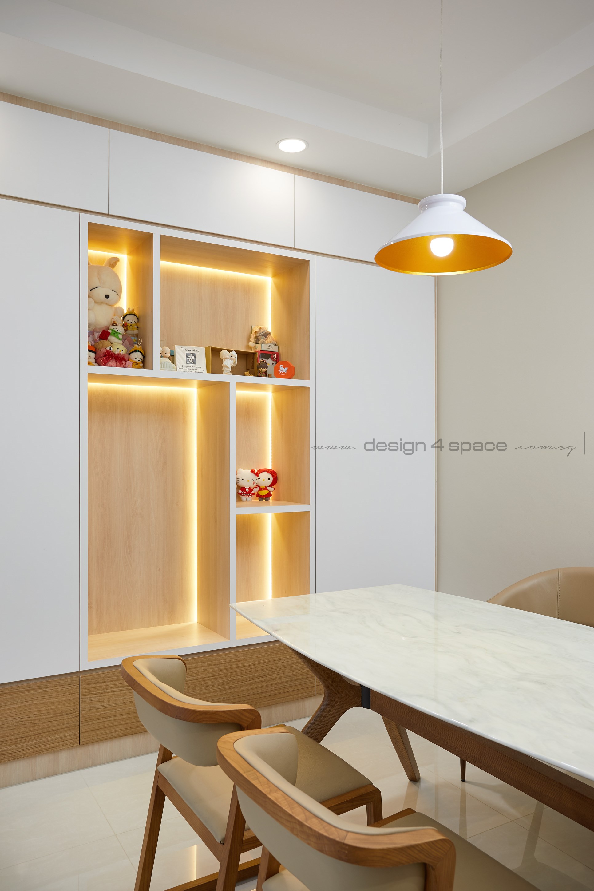 Minimalist Design - Dining Room - Condominium - Design by Design 4 Space Pte Ltd
