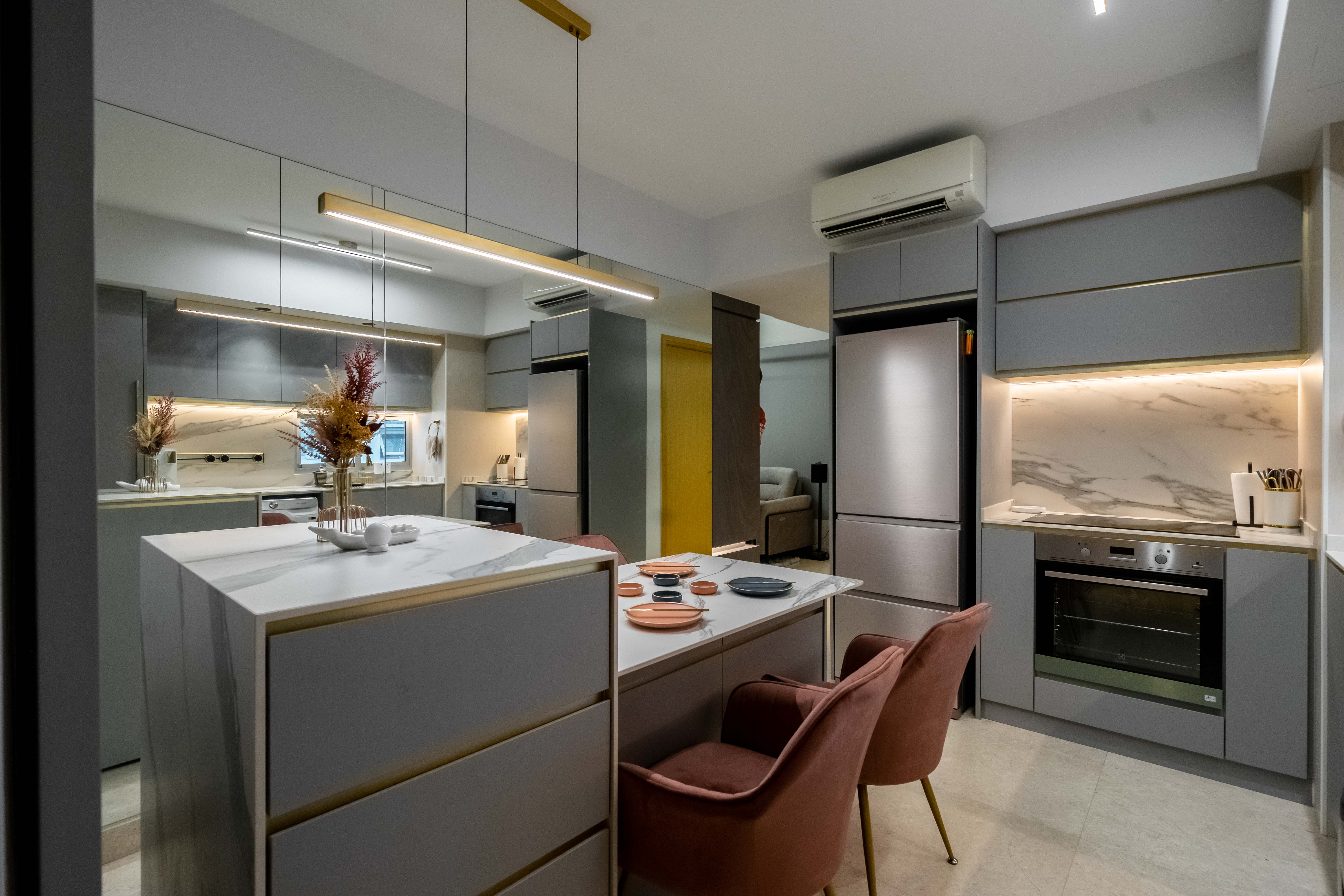 Contemporary, Modern Design - Kitchen - Condominium - Design by Design 4 Space Pte Ltd