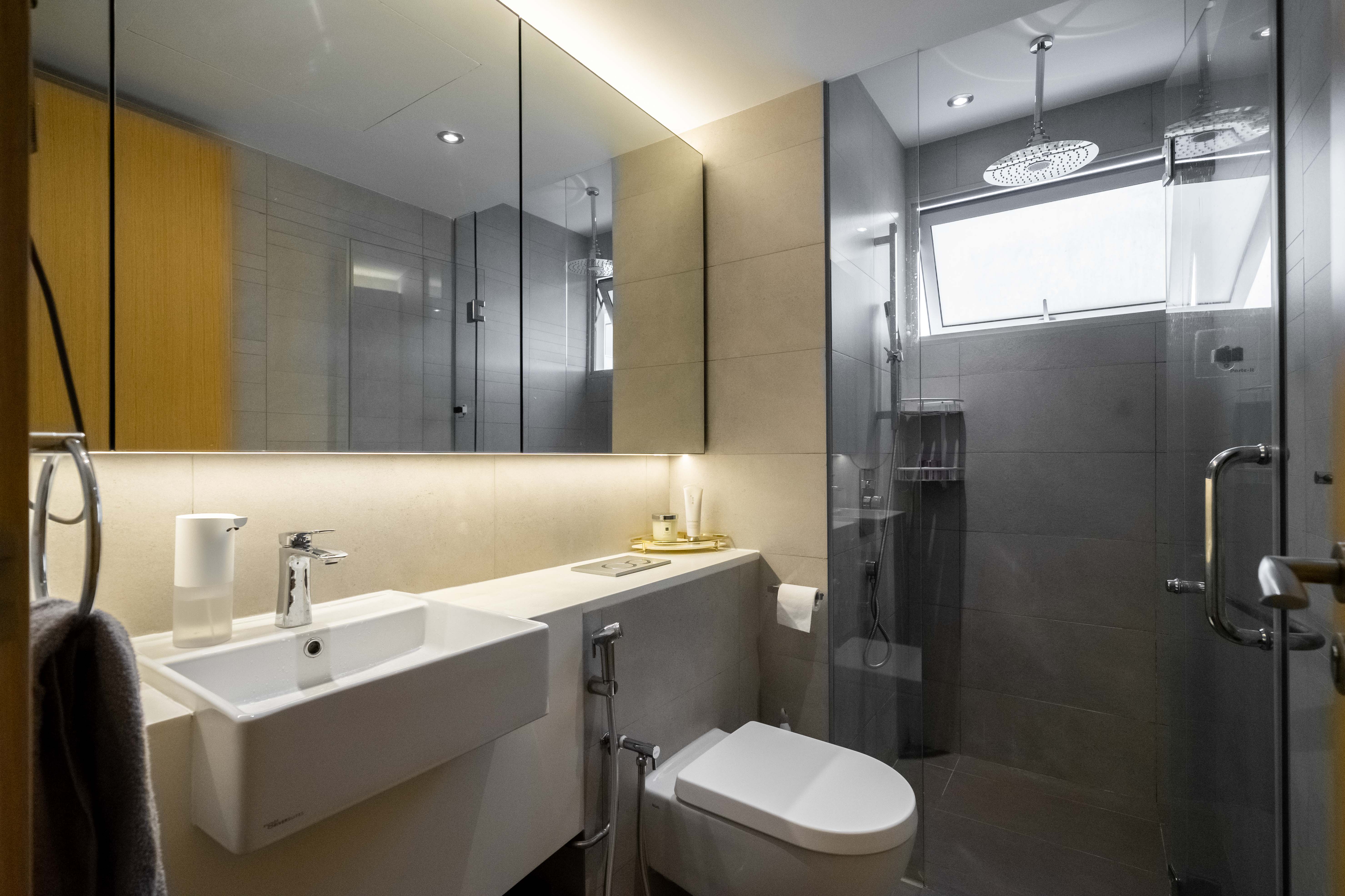 Contemporary, Modern Design - Bathroom - Condominium - Design by Design 4 Space Pte Ltd