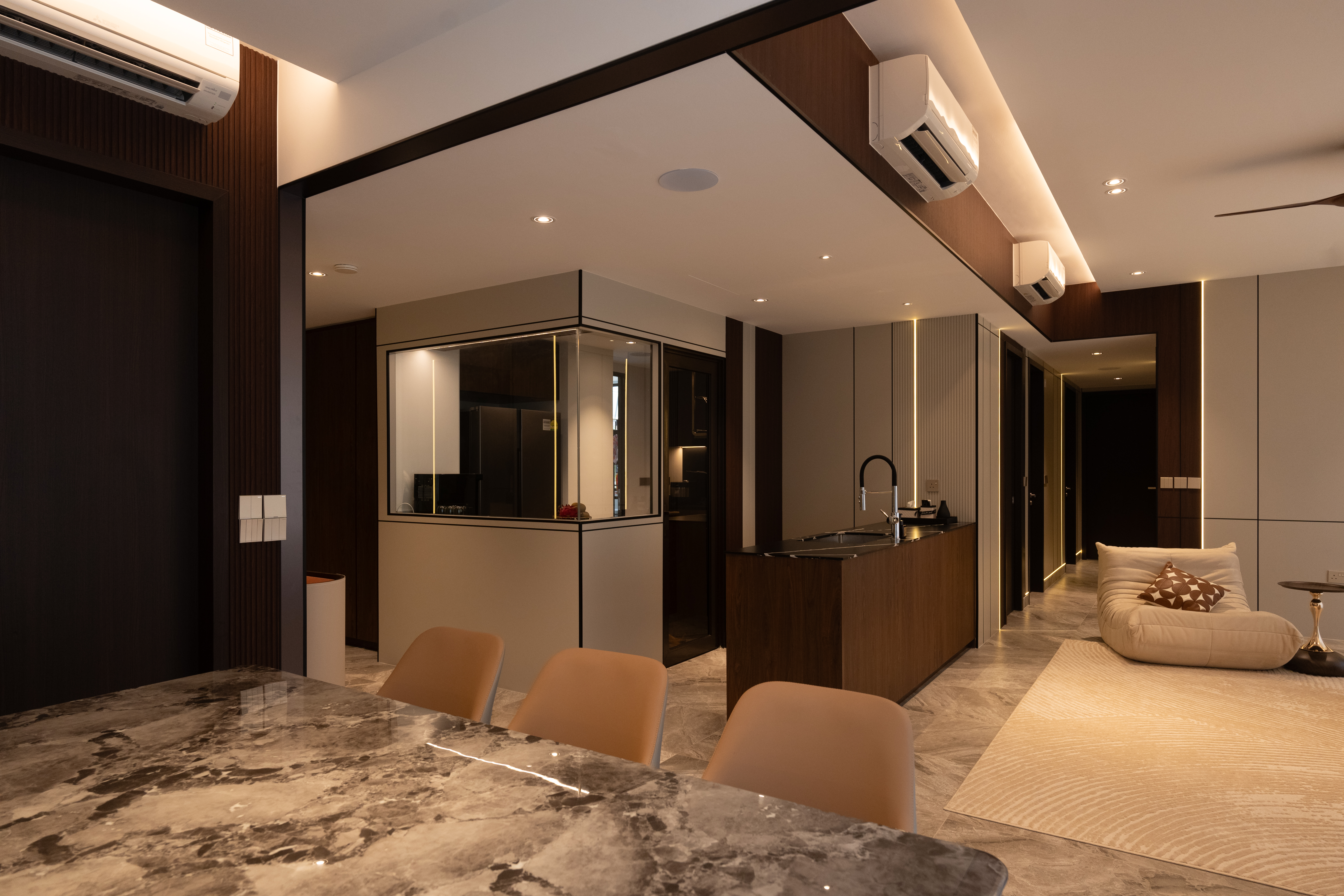 Contemporary, Modern Design - Kitchen - Condominium - Design by Design 4 Space Pte Ltd