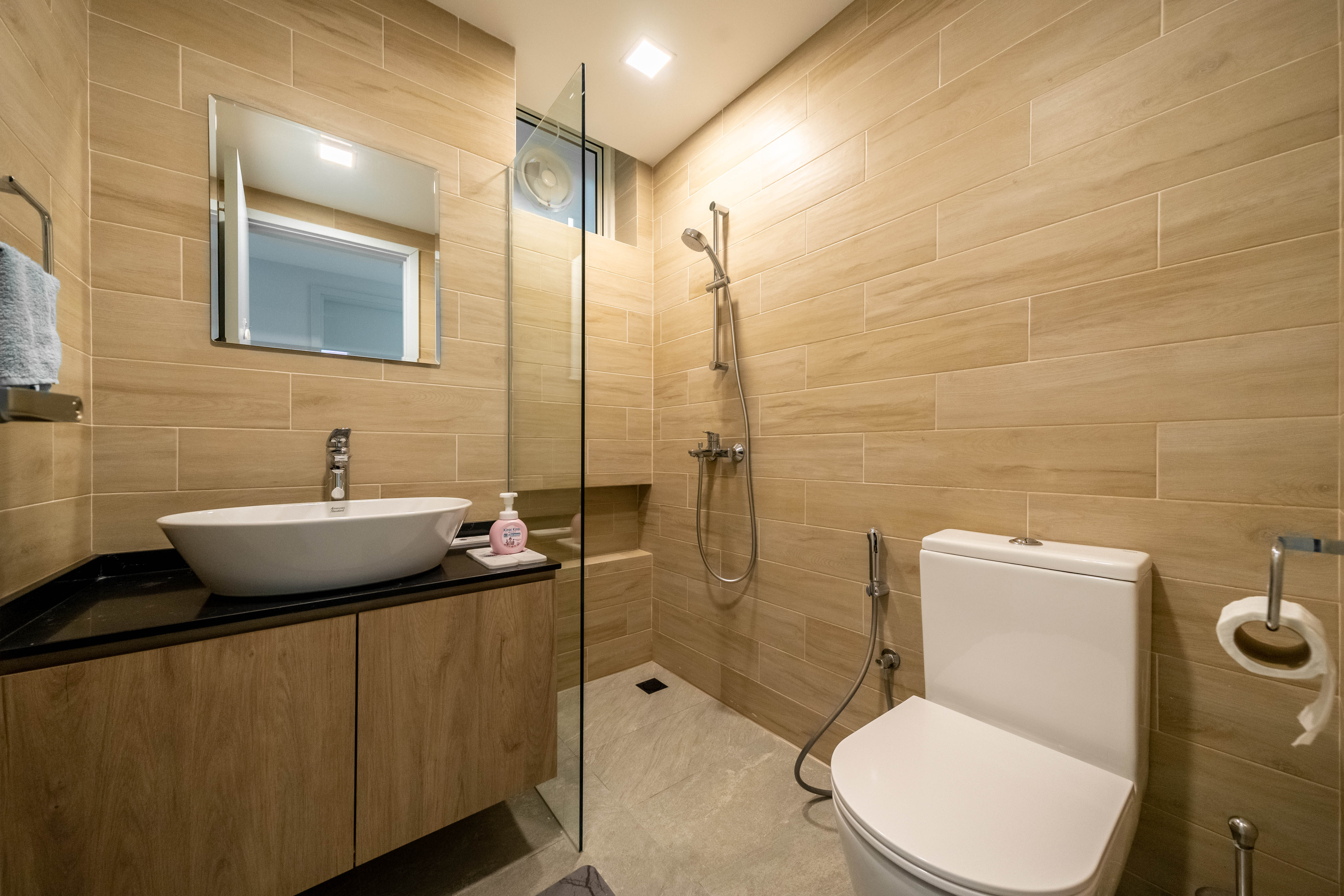 Minimalist, Modern Design - Bathroom - Condominium - Design by Design 4 Space Pte Ltd