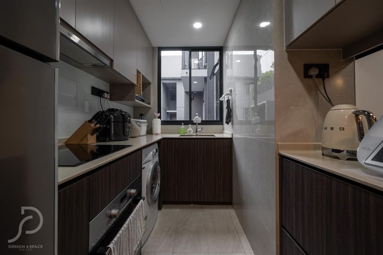 Contemporary, Minimalist, Modern Design - Kitchen - Condominium - Design by Design 4 Space Pte Ltd