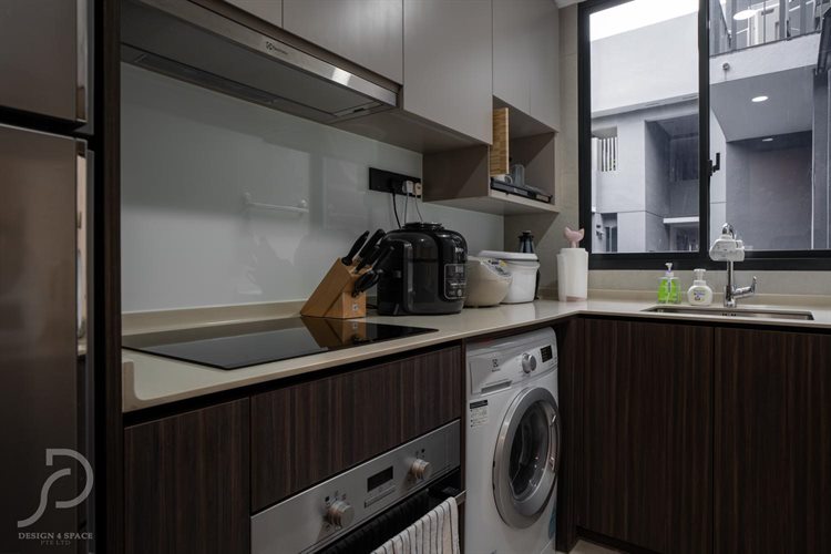 Contemporary, Minimalist, Modern Design - Kitchen - Condominium - Design by Design 4 Space Pte Ltd