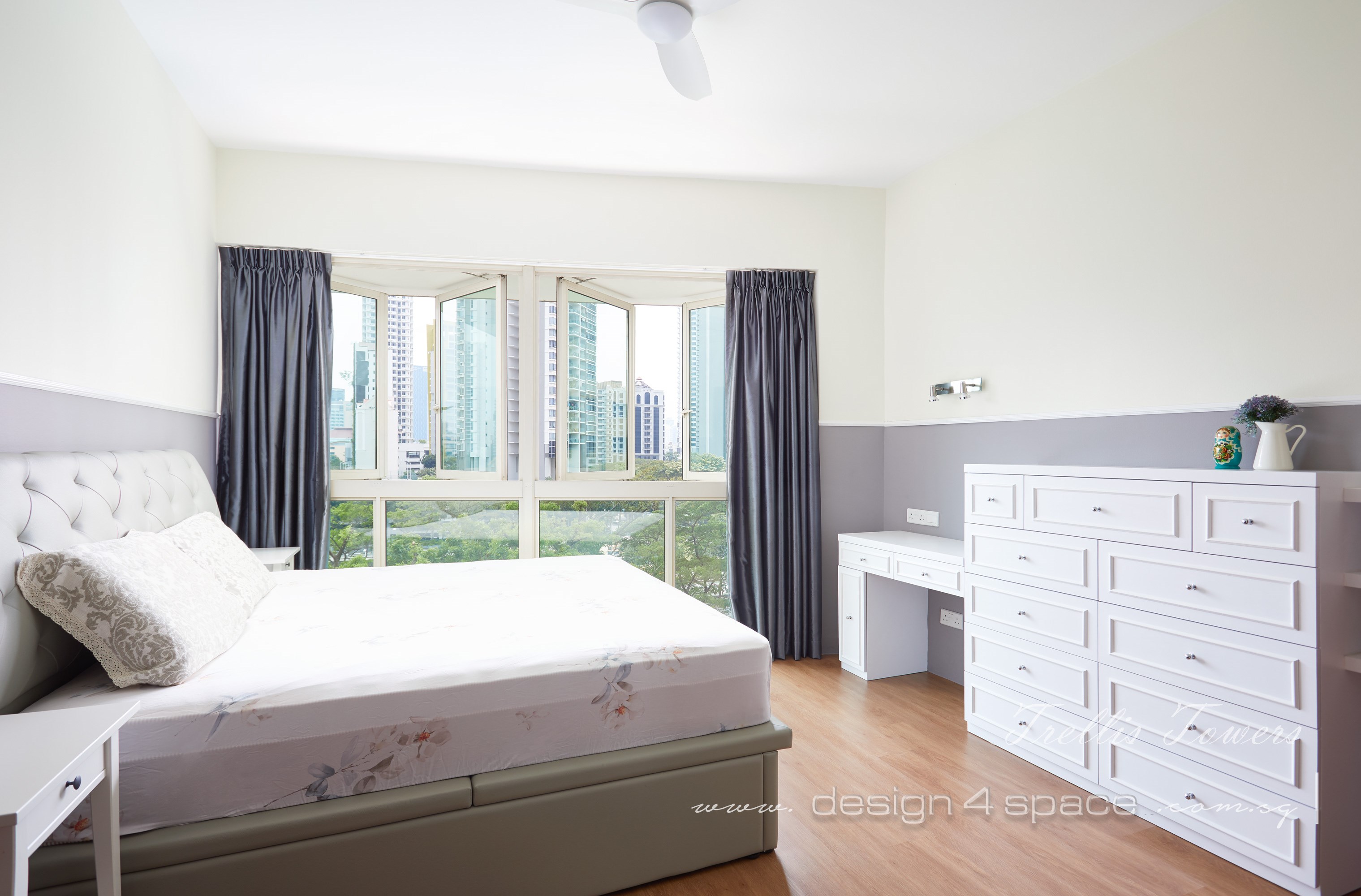 Contemporary Design - Bedroom - Condominium - Design by Design 4 Space Pte Ltd