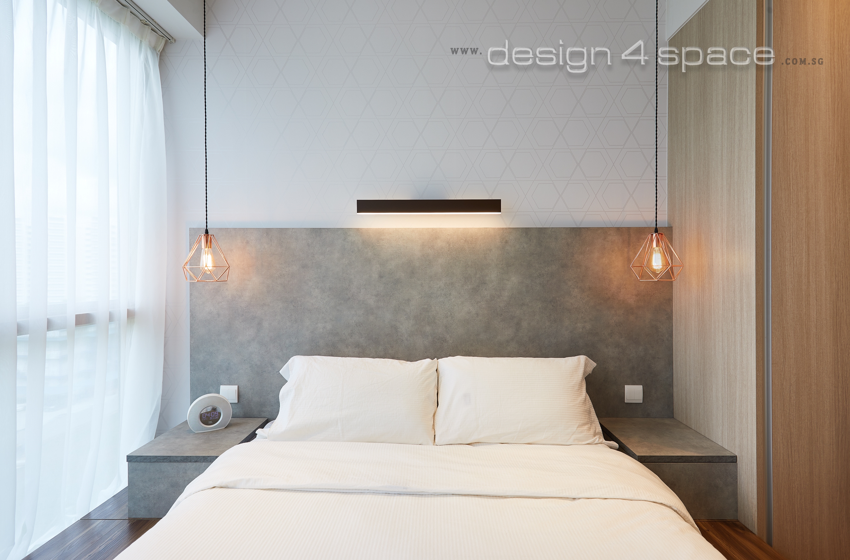 Contemporary, Modern Design - Bedroom - Condominium - Design by Design 4 Space Pte Ltd