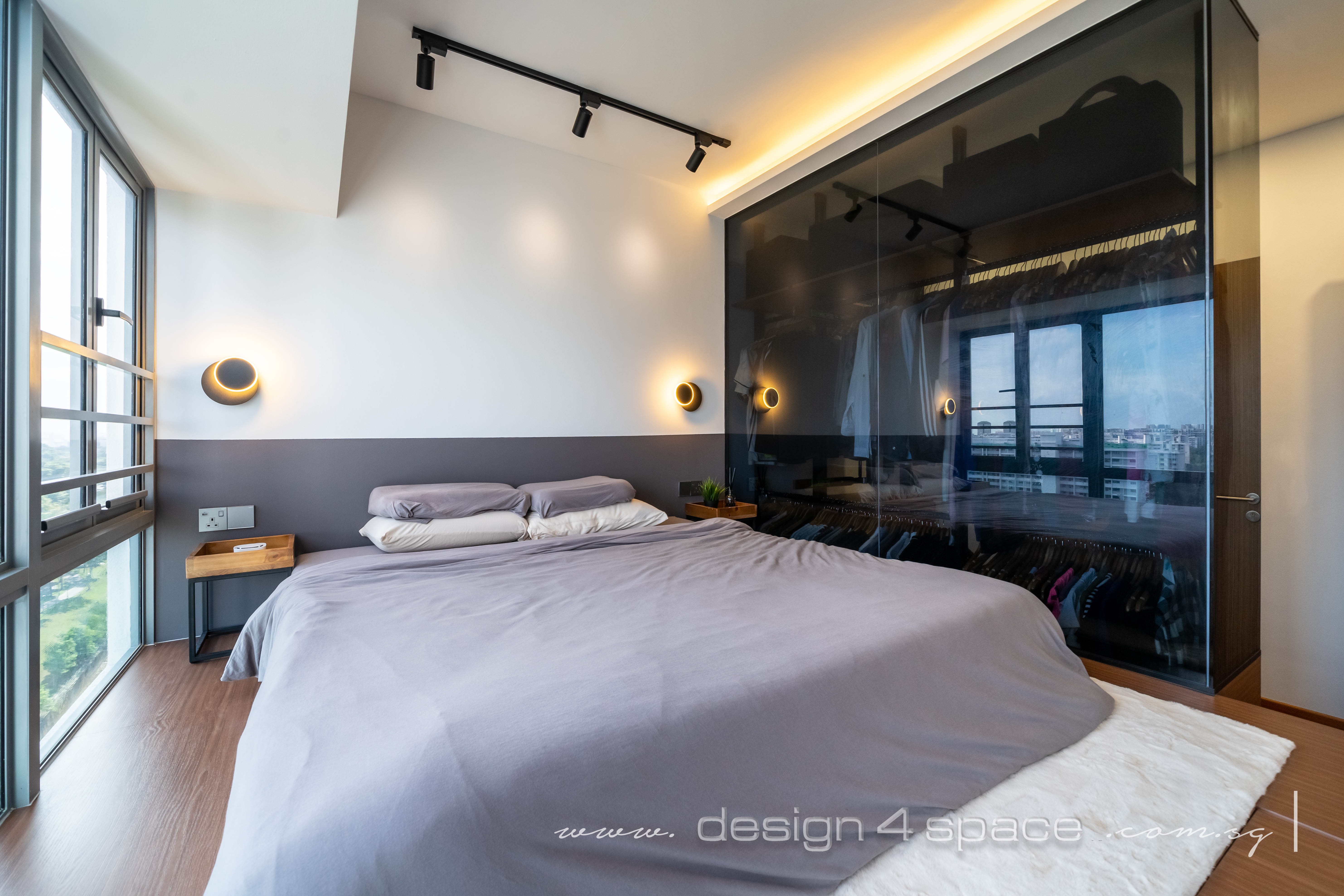 Modern Design - Bedroom - Condominium - Design by Design 4 Space Pte Ltd