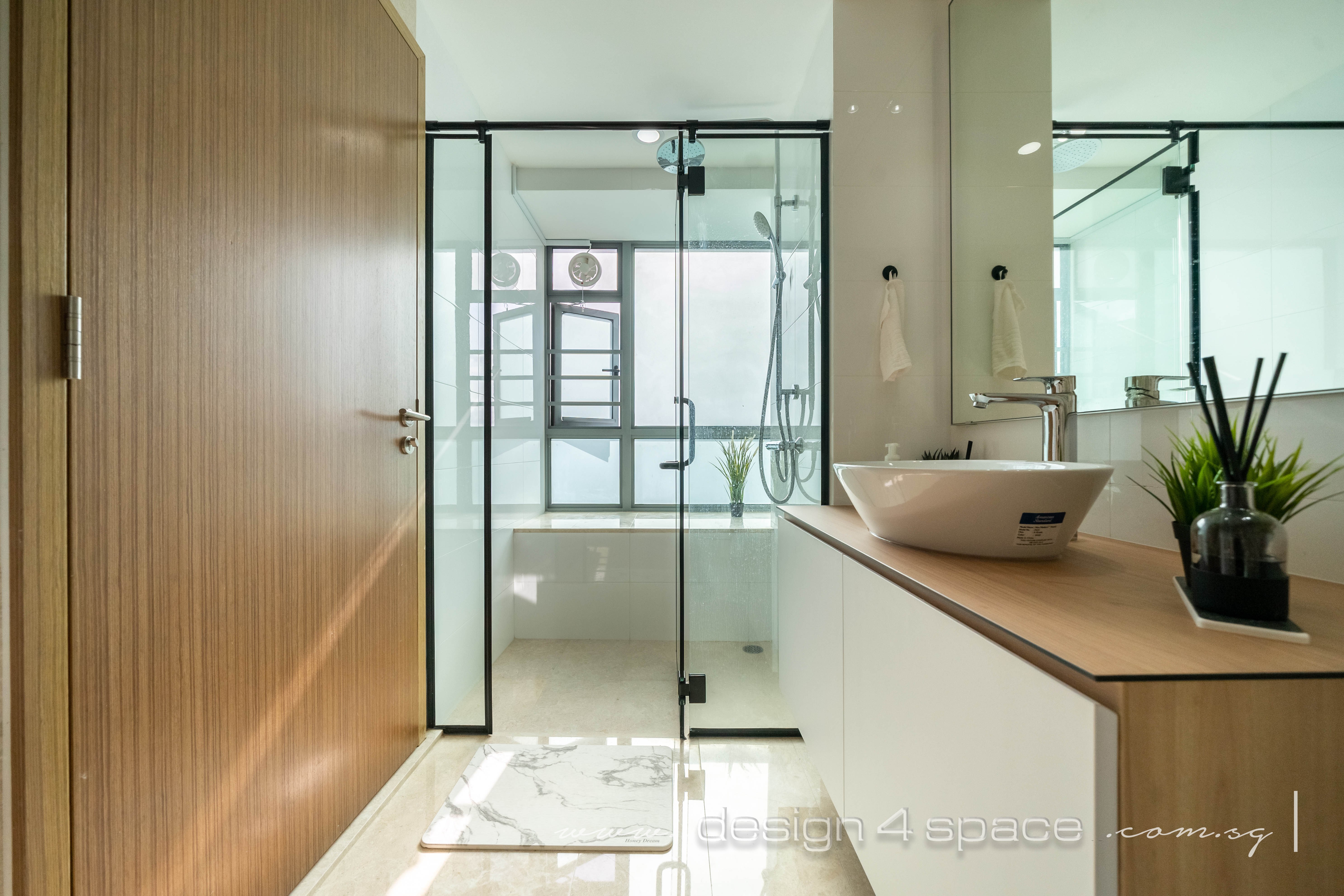 Modern Design - Bathroom - Condominium - Design by Design 4 Space Pte Ltd