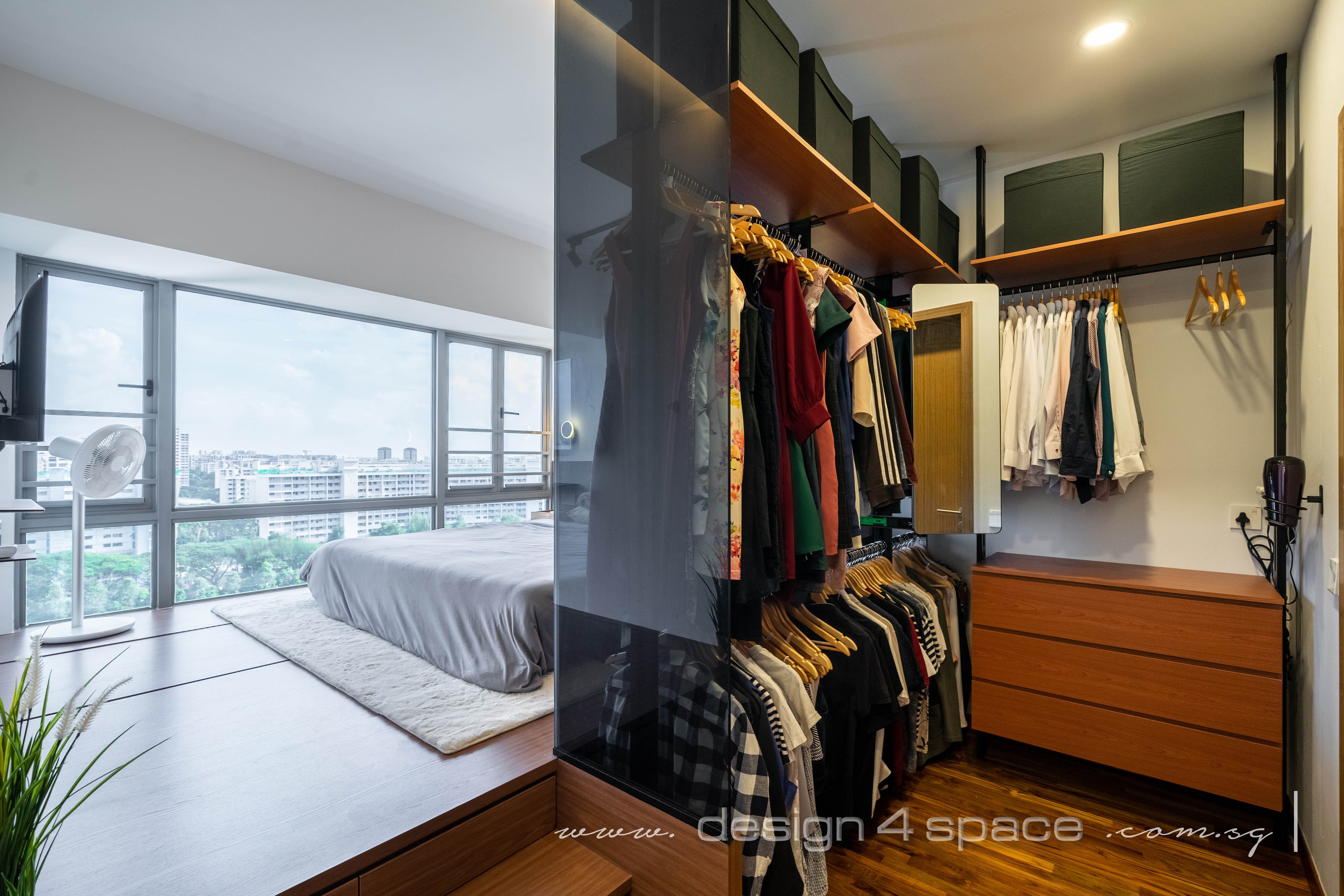 Modern Design - Bedroom - Condominium - Design by Design 4 Space Pte Ltd