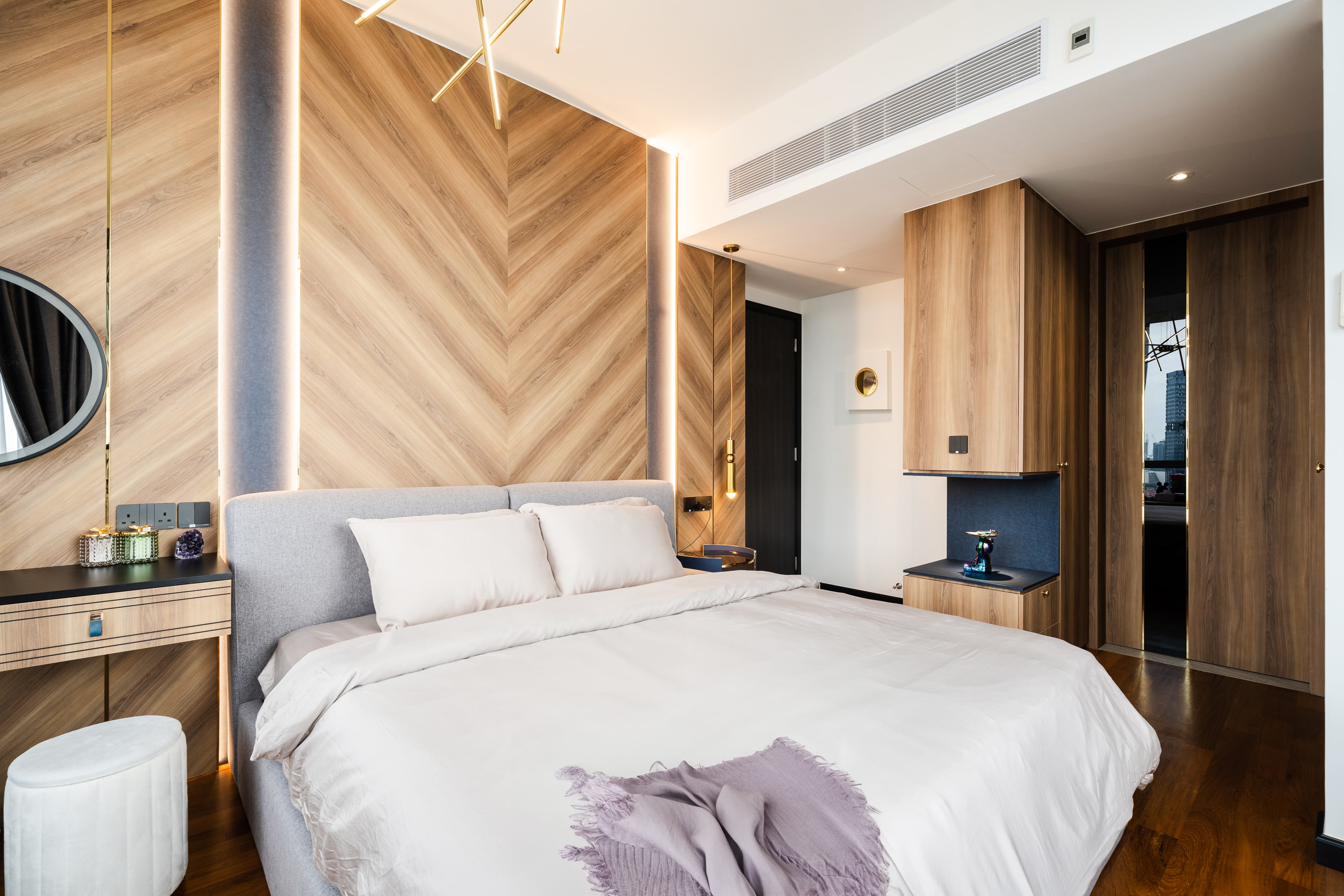 Modern Design - Bedroom - Condominium - Design by Design 4 Space Pte Ltd