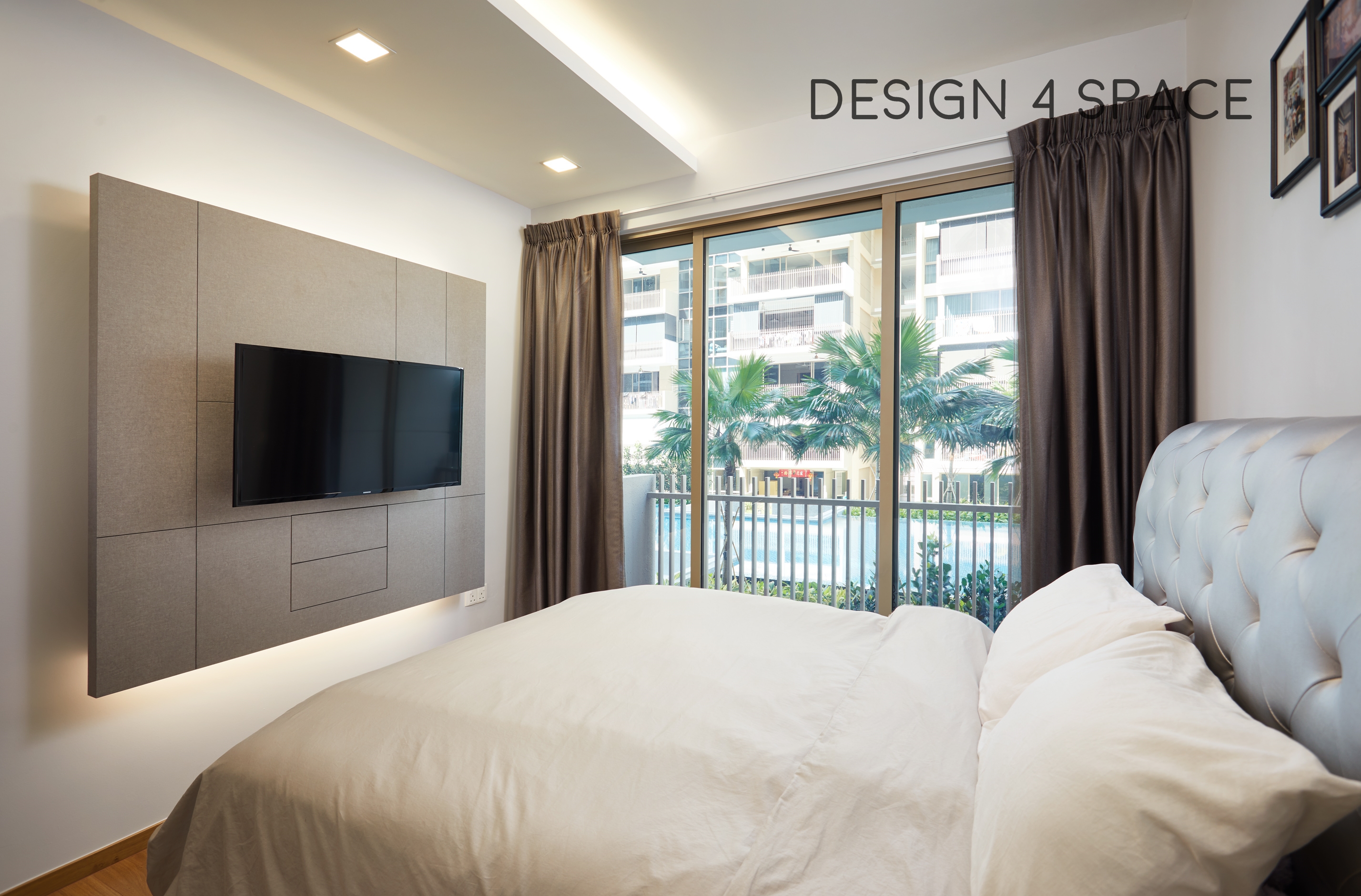 Contemporary, Modern Design - Bedroom - Condominium - Design by Design 4 Space Pte Ltd