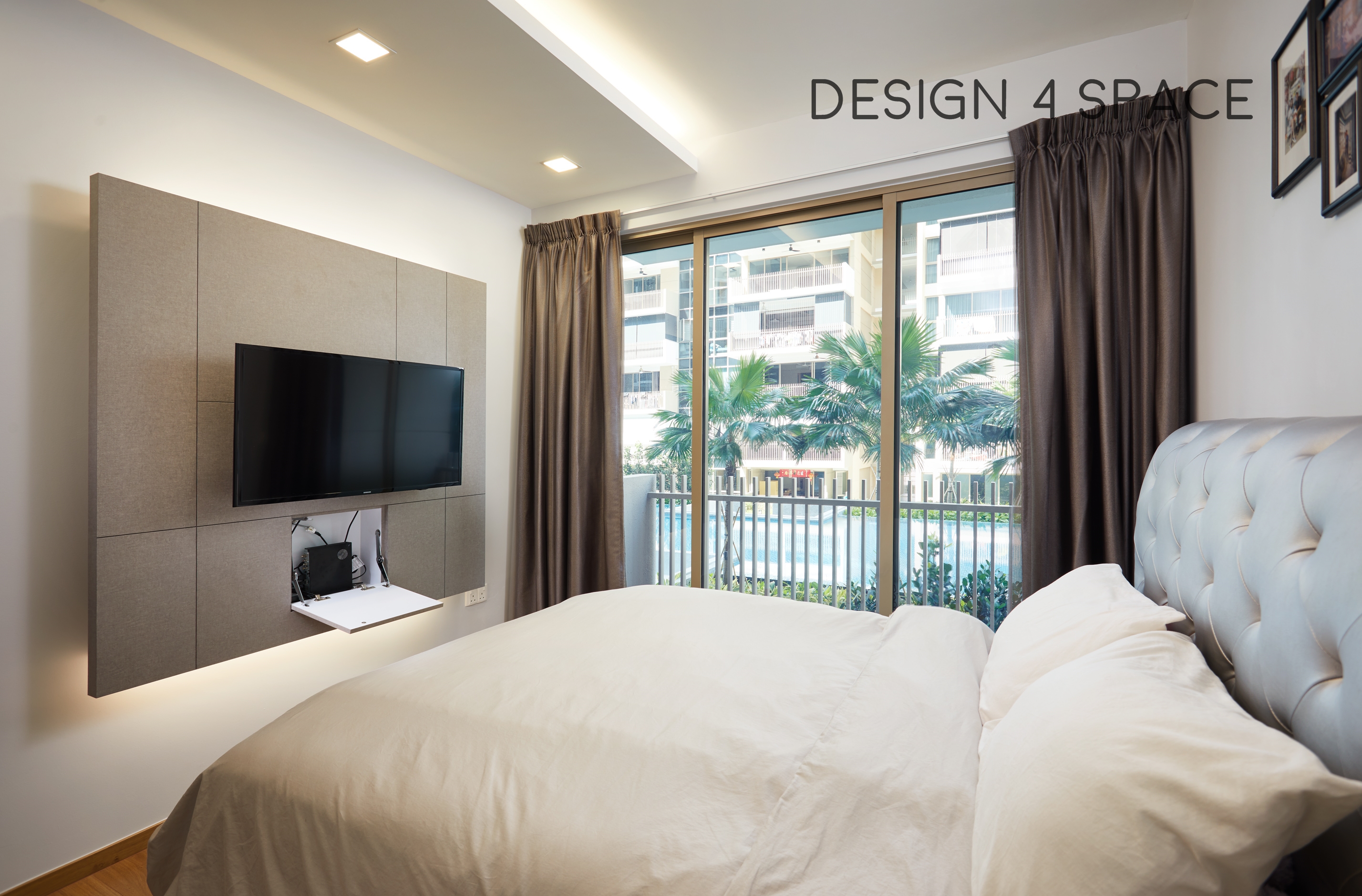 Contemporary, Modern Design - Bedroom - Condominium - Design by Design 4 Space Pte Ltd