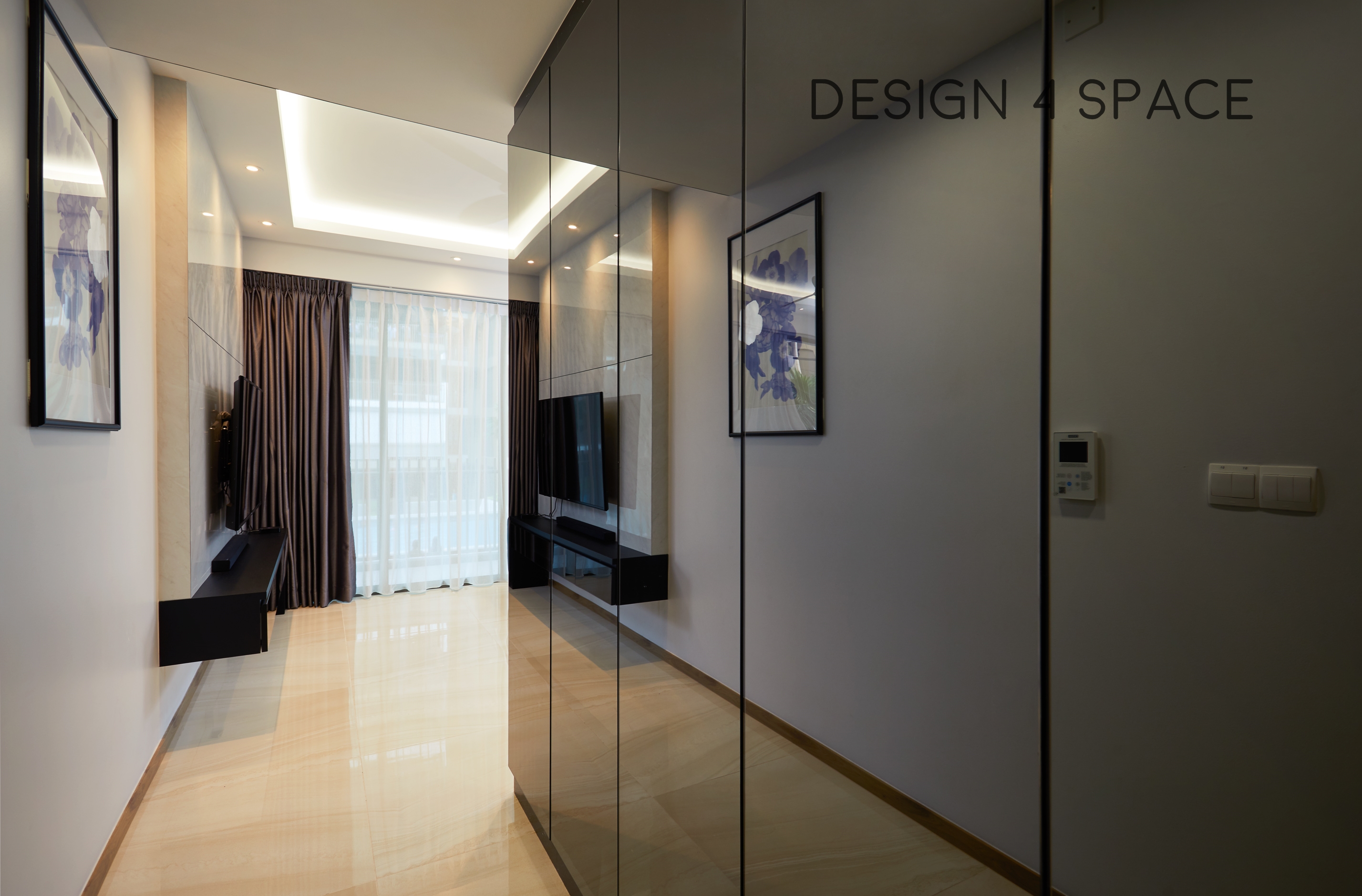 Contemporary, Modern Design - Living Room - Condominium - Design by Design 4 Space Pte Ltd