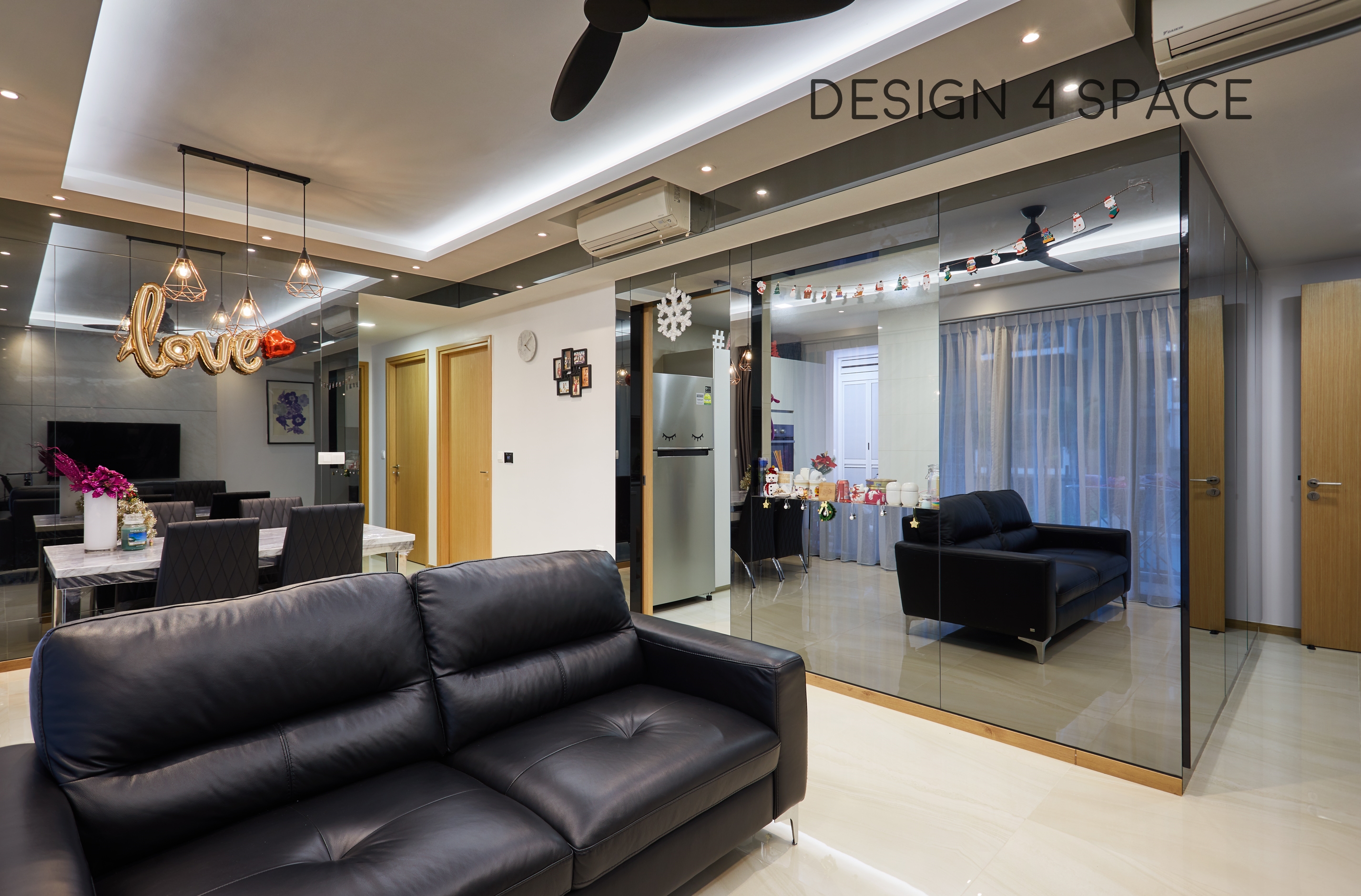 Contemporary, Modern Design - Living Room - Condominium - Design by Design 4 Space Pte Ltd