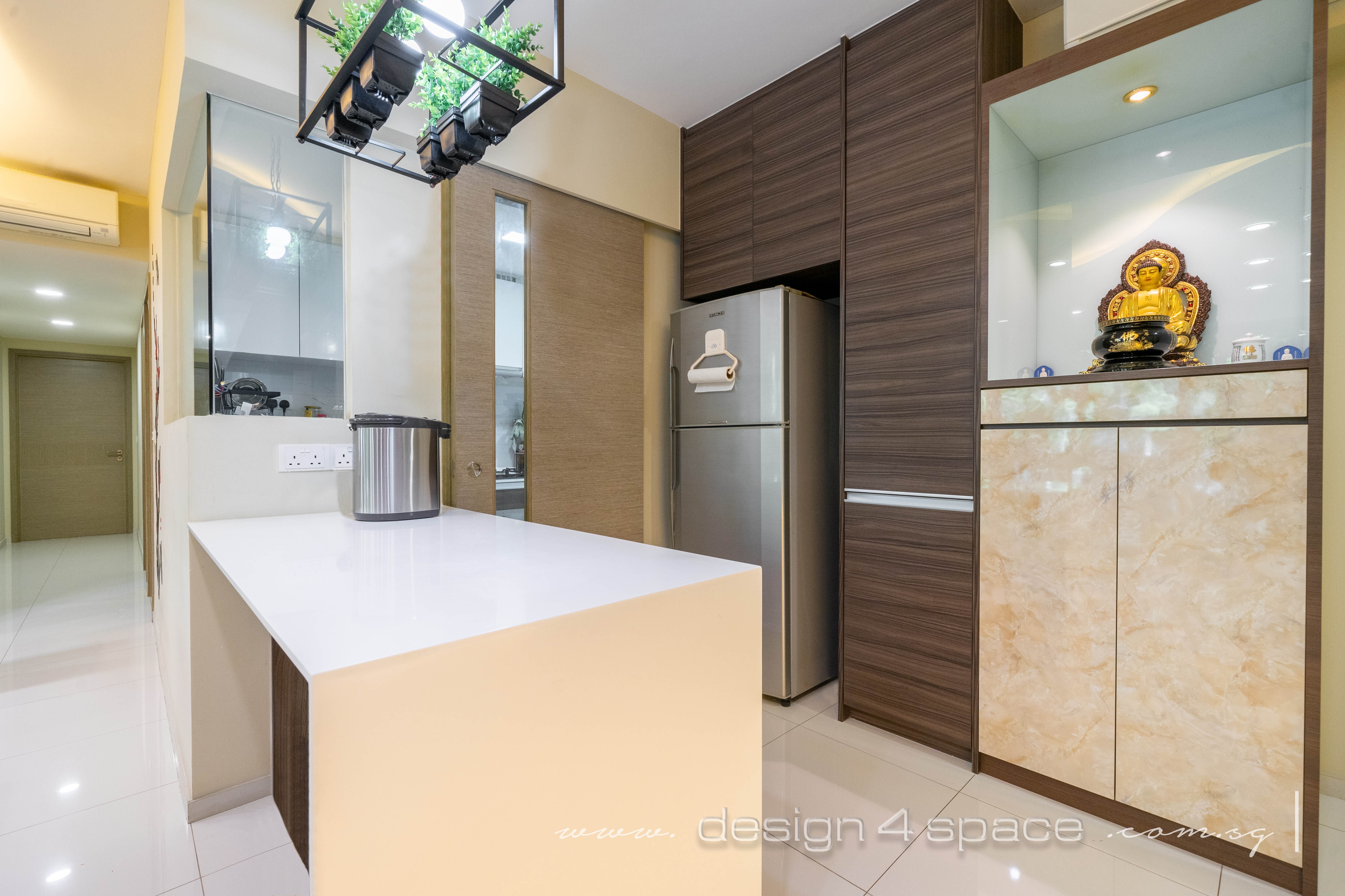 Modern Design - Kitchen - Condominium - Design by Design 4 Space Pte Ltd