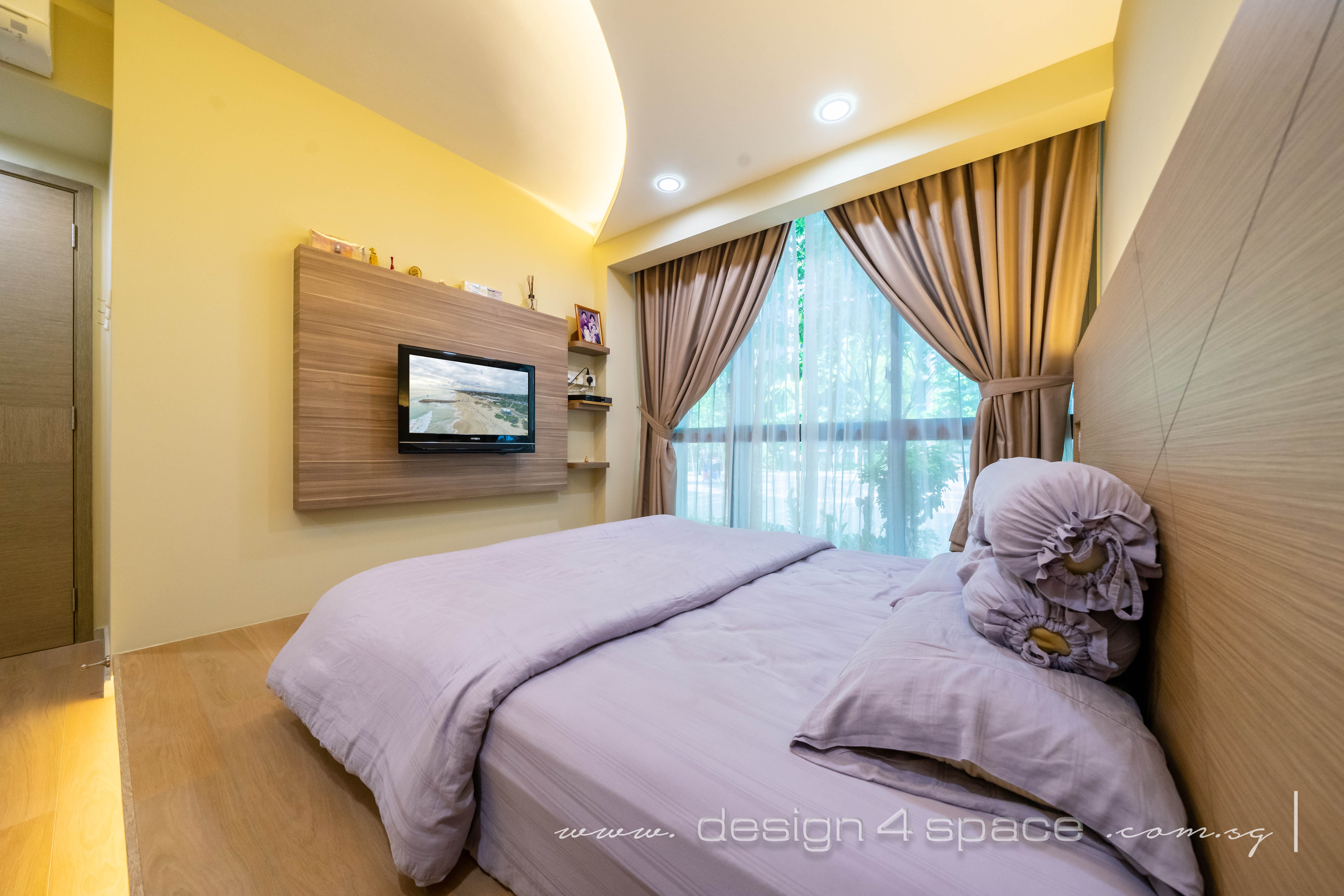 Modern Design - Bedroom - Condominium - Design by Design 4 Space Pte Ltd