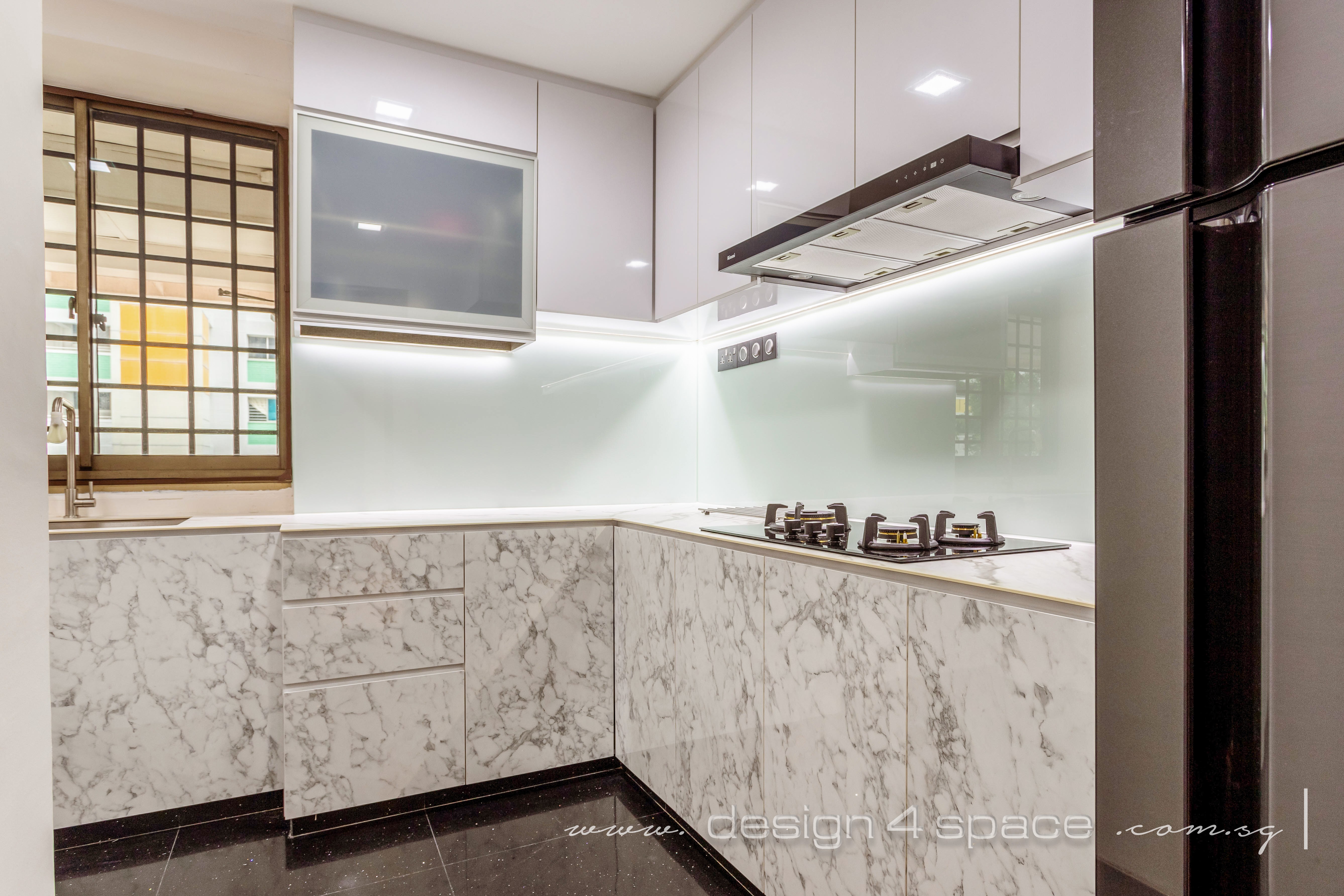 Contemporary Design - Kitchen - Condominium - Design by Design 4 Space Pte Ltd