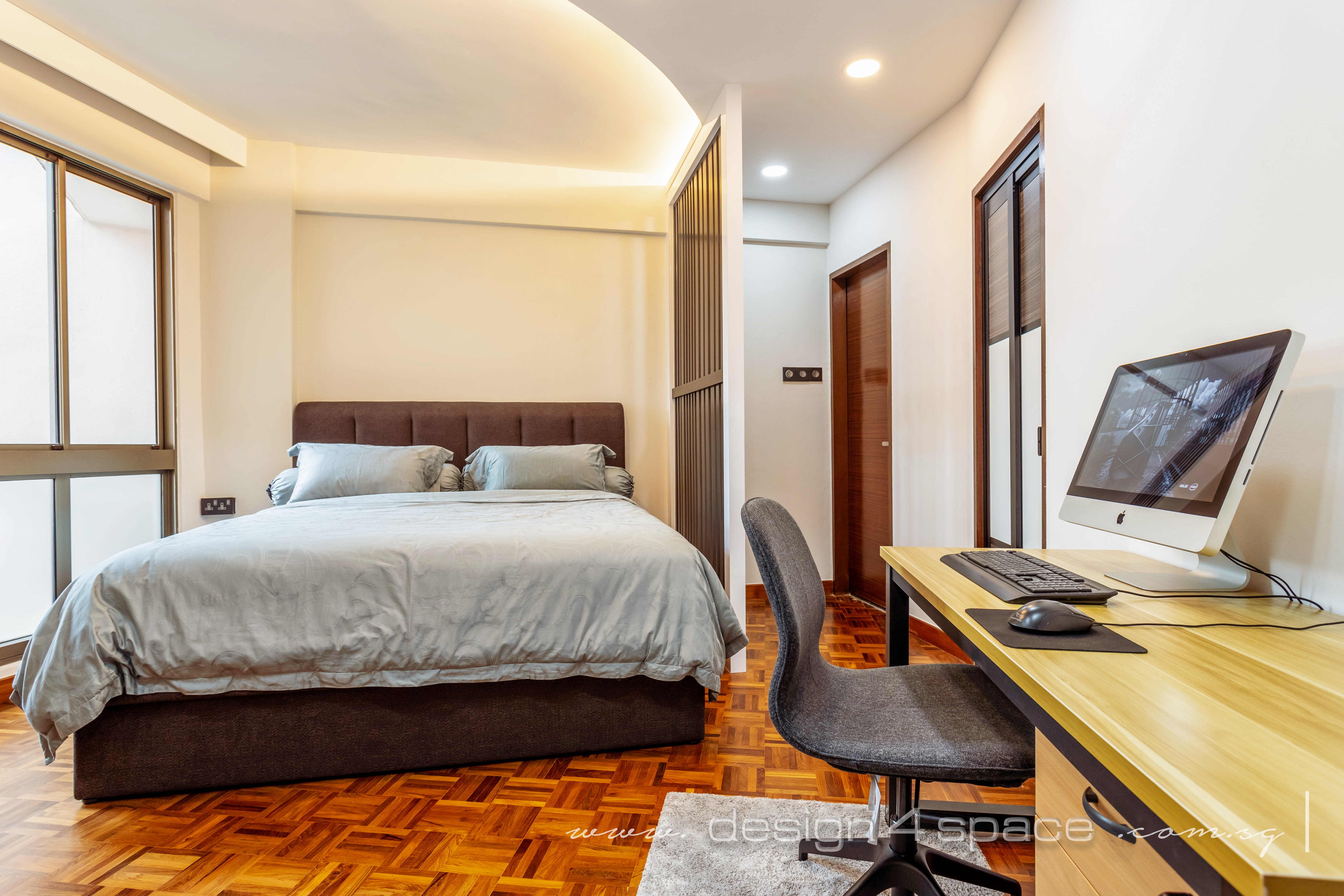 Contemporary Design - Bedroom - Condominium - Design by Design 4 Space Pte Ltd