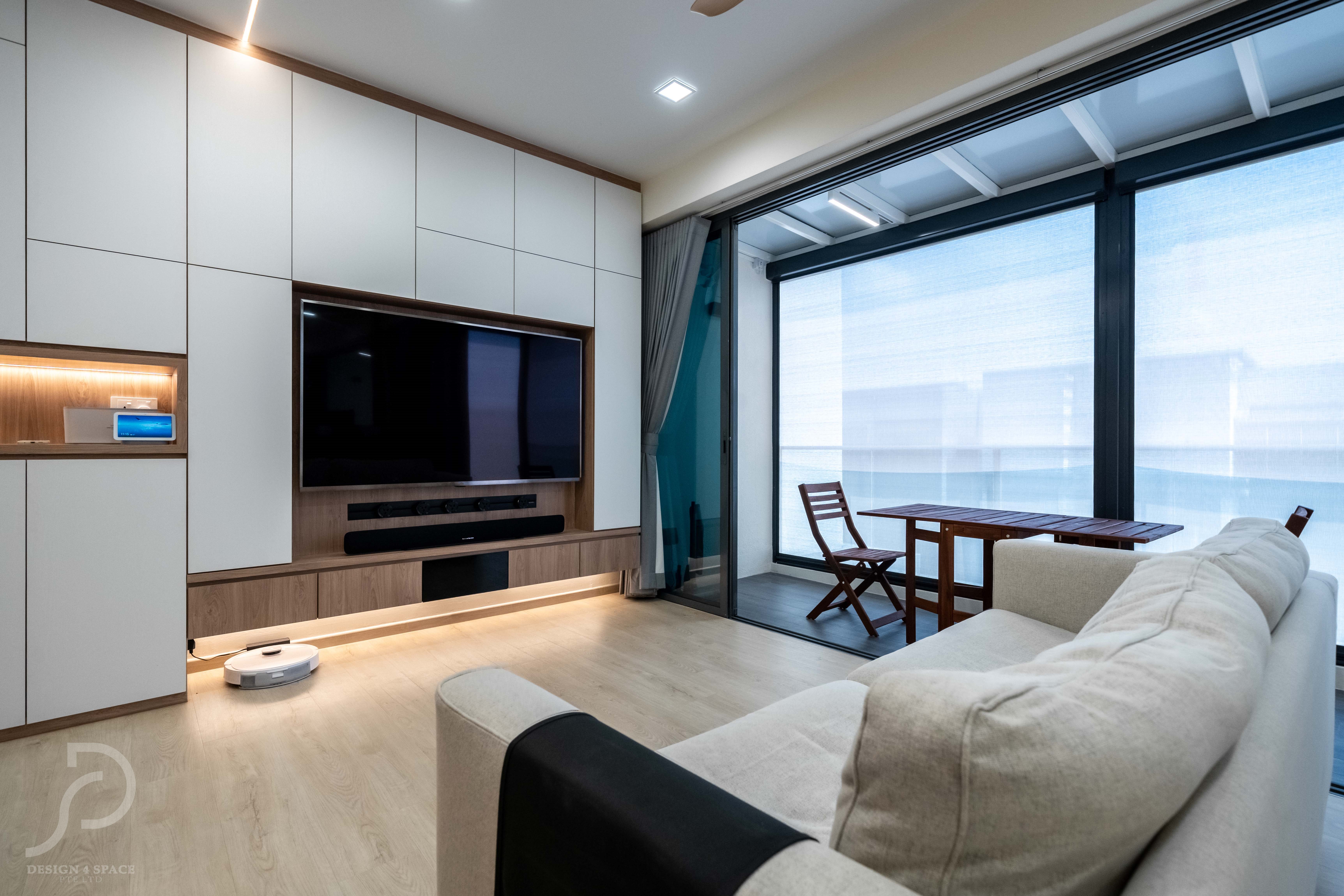 Contemporary, Modern, Scandinavian Design - Living Room - Condominium - Design by Design 4 Space Pte Ltd