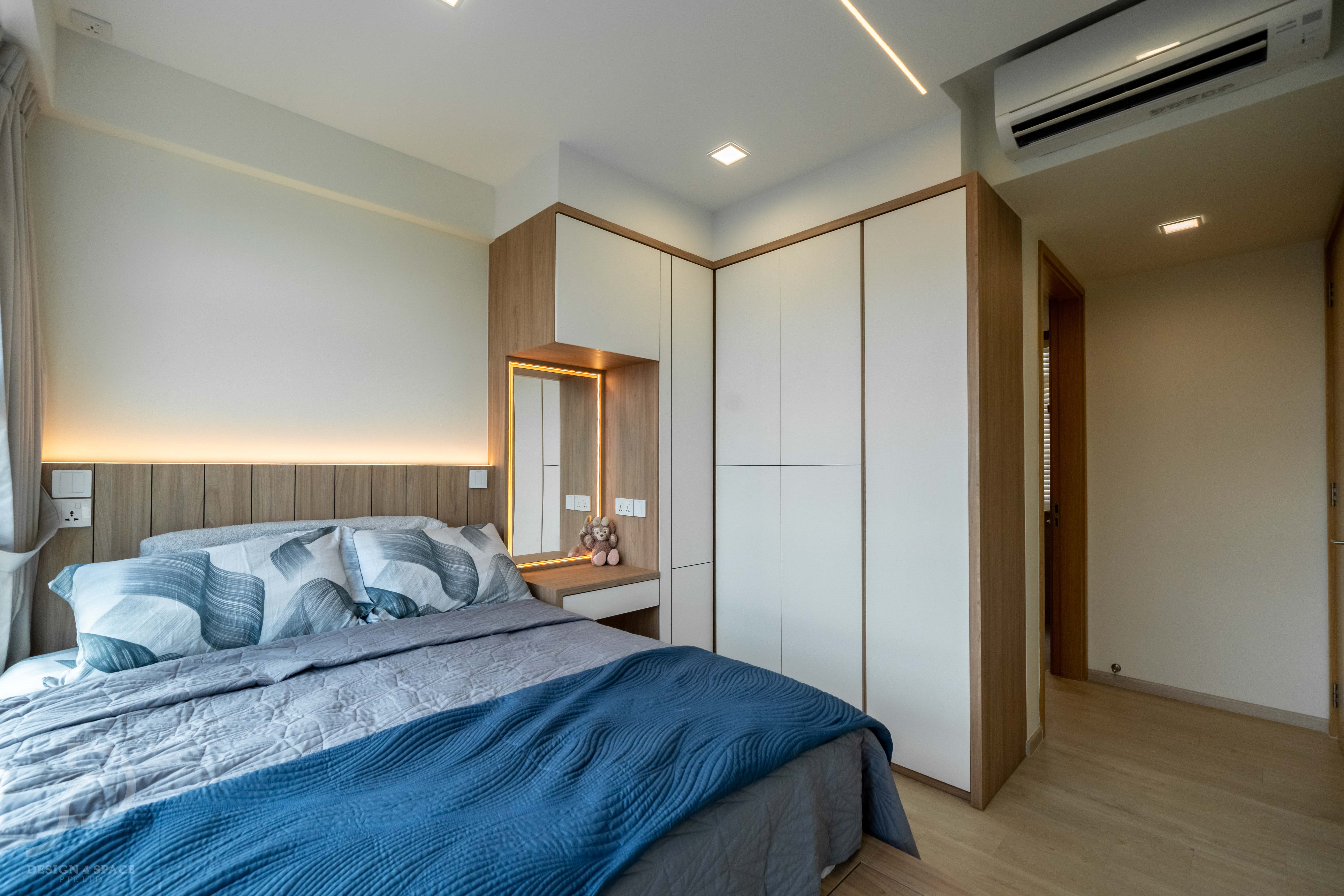 Contemporary, Modern, Scandinavian Design - Bedroom - Condominium - Design by Design 4 Space Pte Ltd