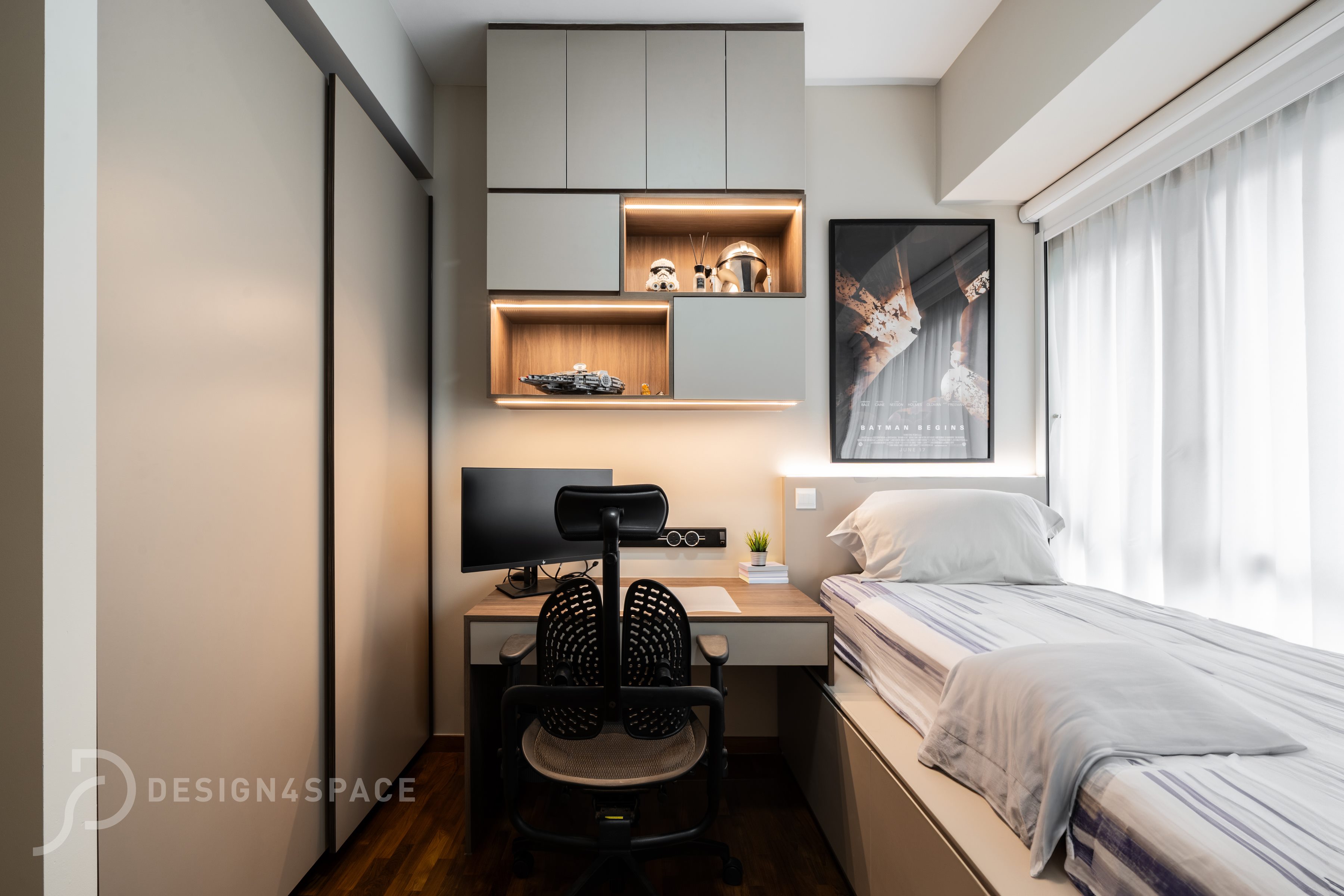 Modern Design - Bedroom - Condominium - Design by Design 4 Space Pte Ltd