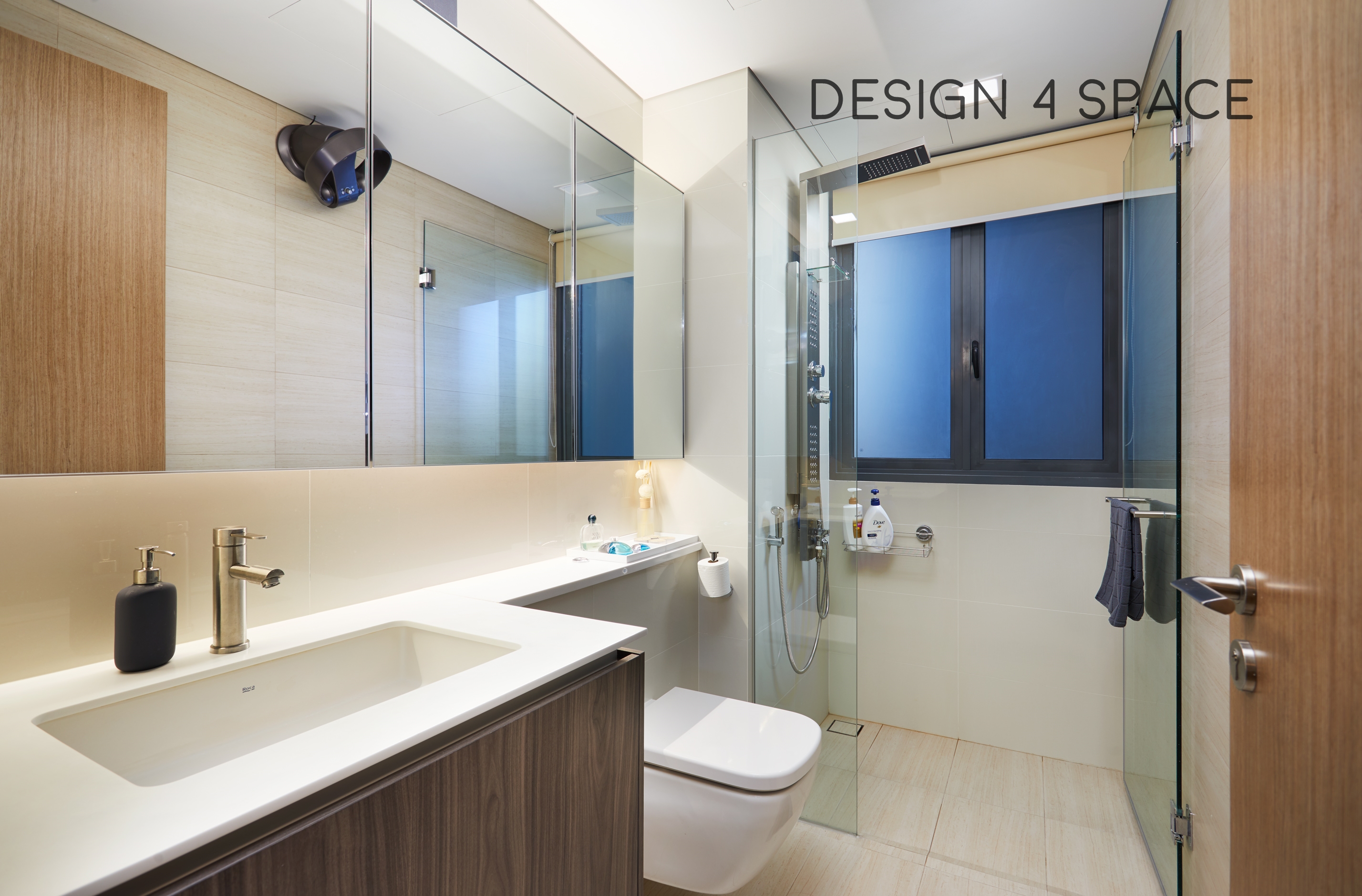 Contemporary, Minimalist, Modern Design - Bathroom - Condominium - Design by Design 4 Space Pte Ltd