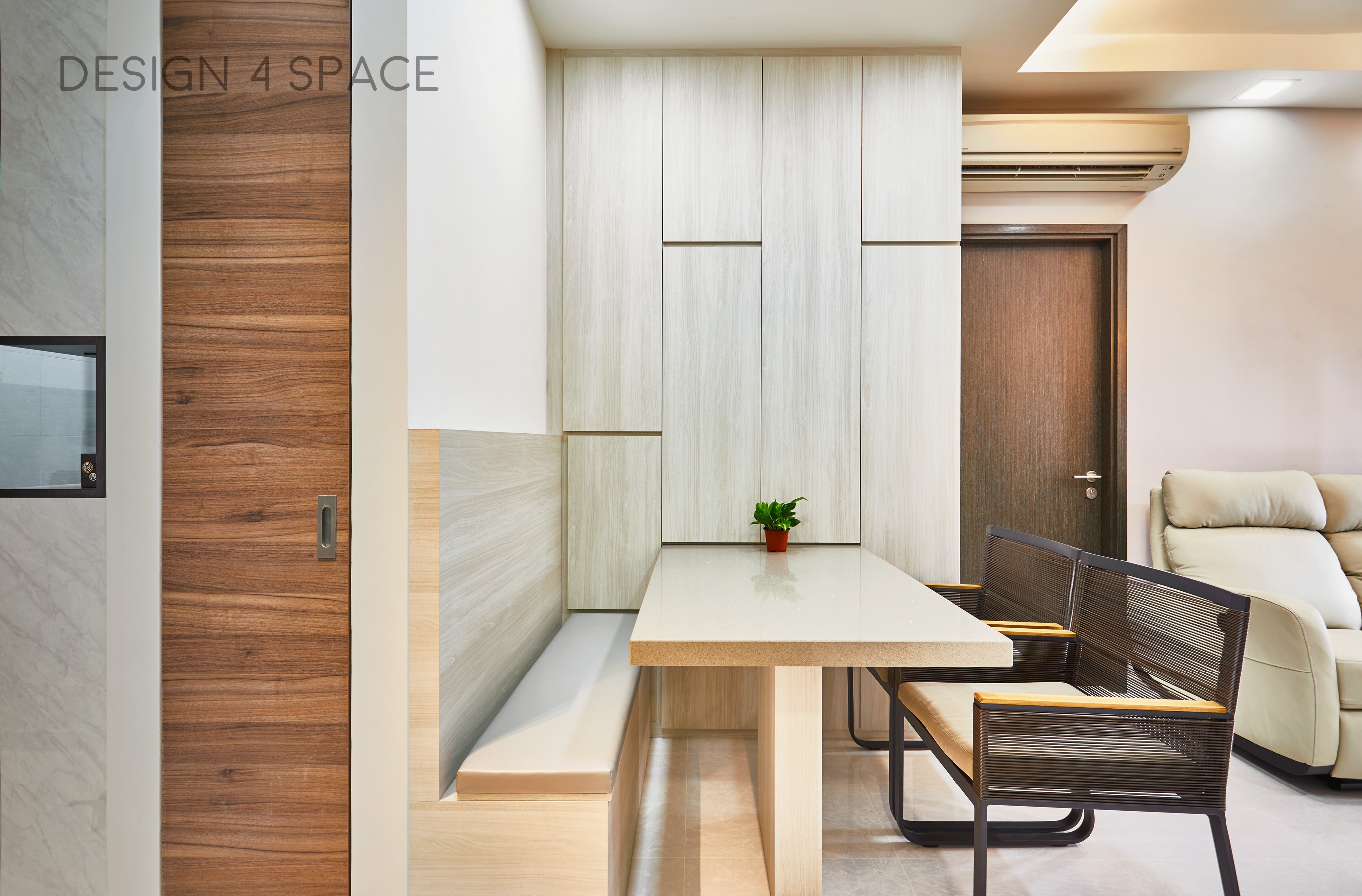 Contemporary, Modern Design - Dining Room - Condominium - Design by Design 4 Space Pte Ltd