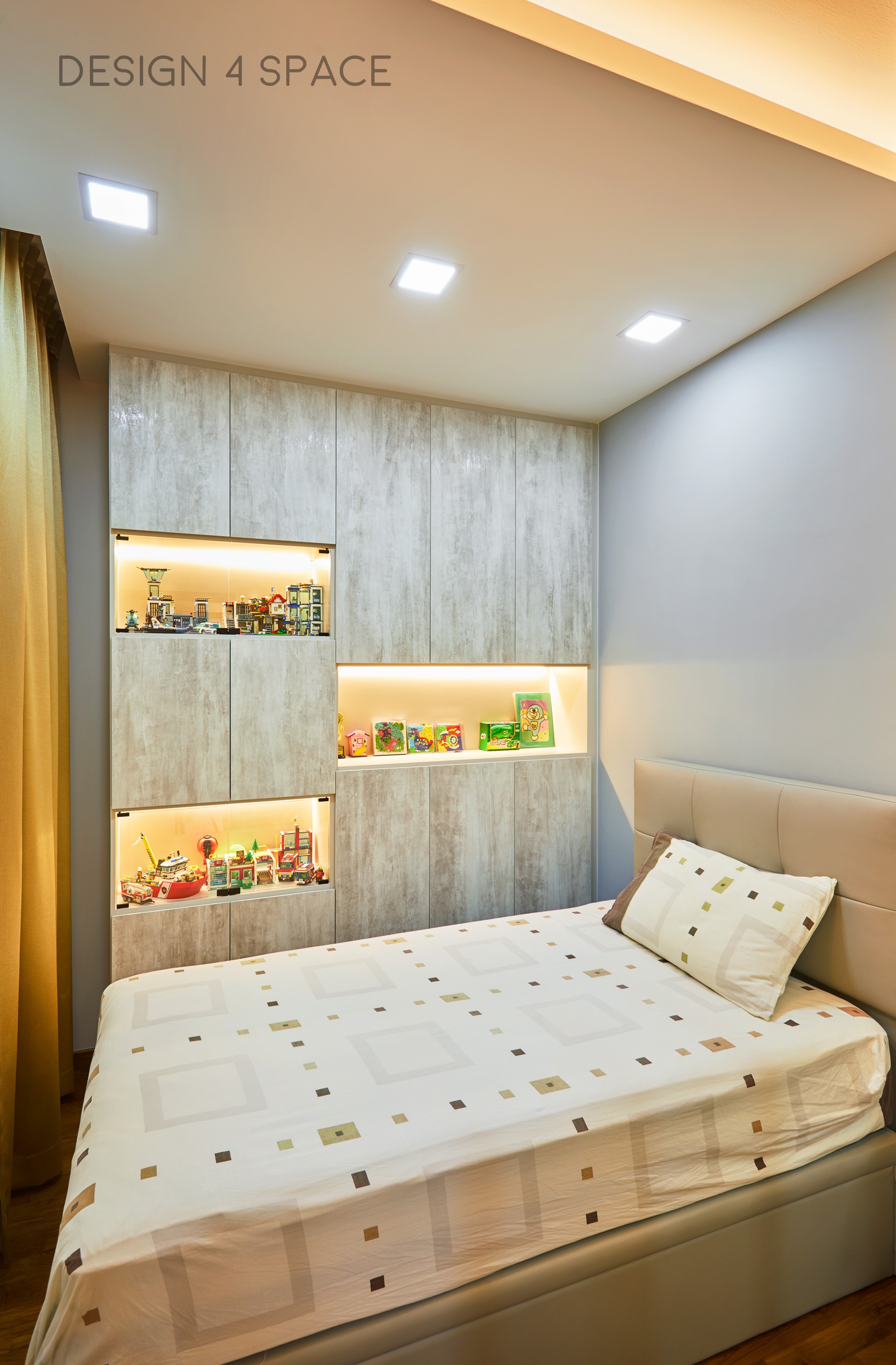 Contemporary, Modern Design - Bedroom - Condominium - Design by Design 4 Space Pte Ltd