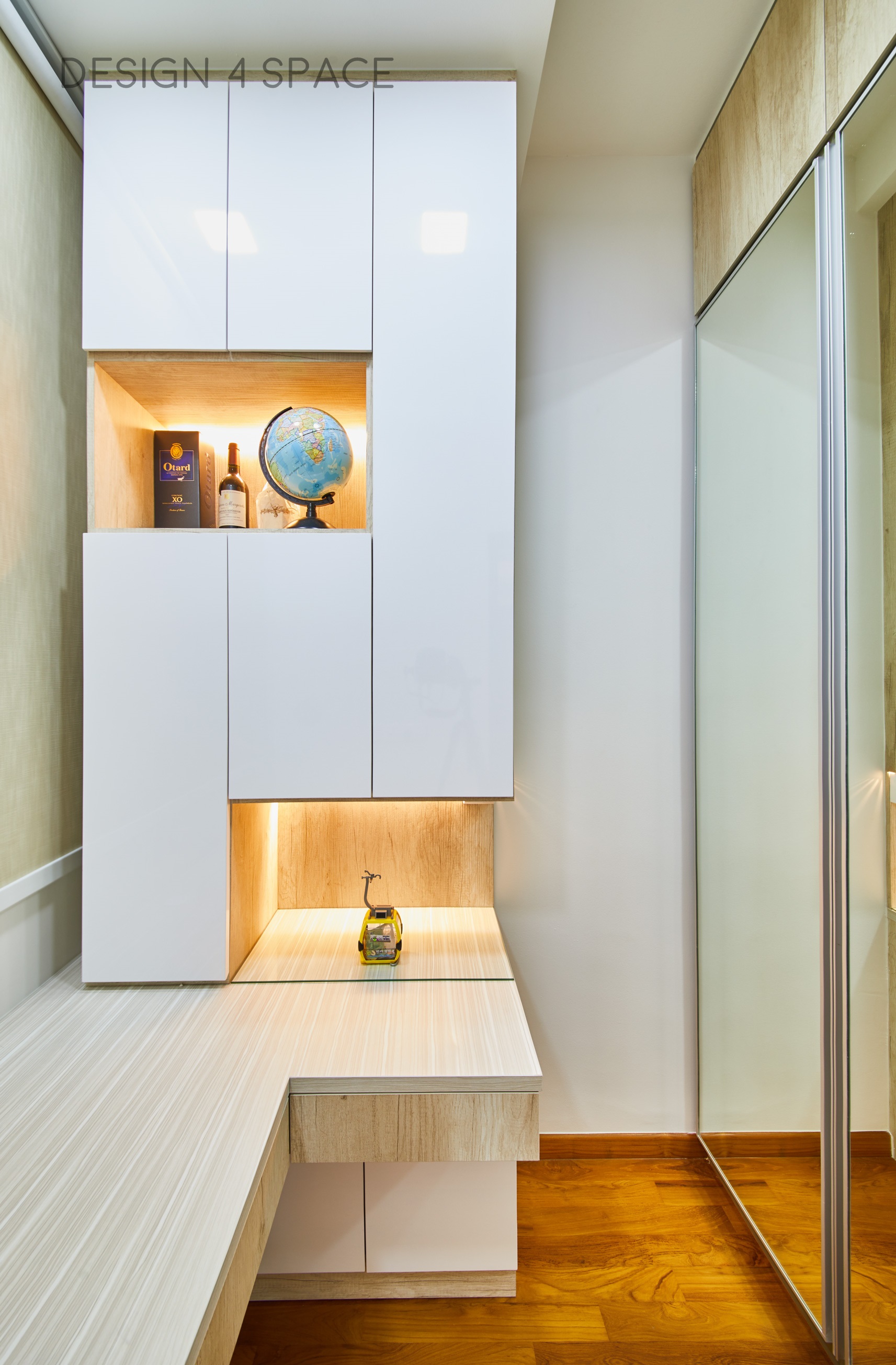 Contemporary, Modern Design - Study Room - Condominium - Design by Design 4 Space Pte Ltd