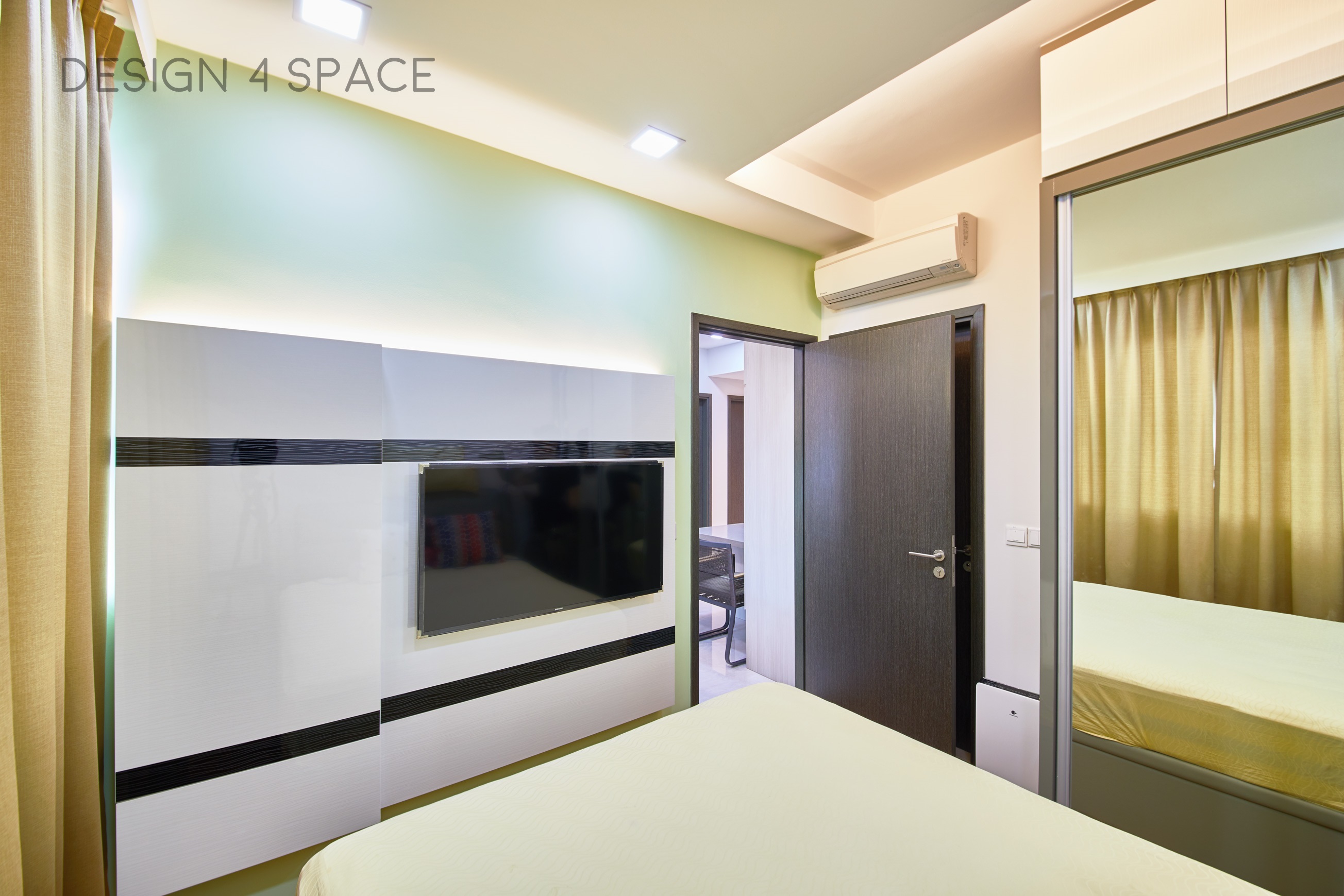 Contemporary, Modern Design - Bedroom - Condominium - Design by Design 4 Space Pte Ltd