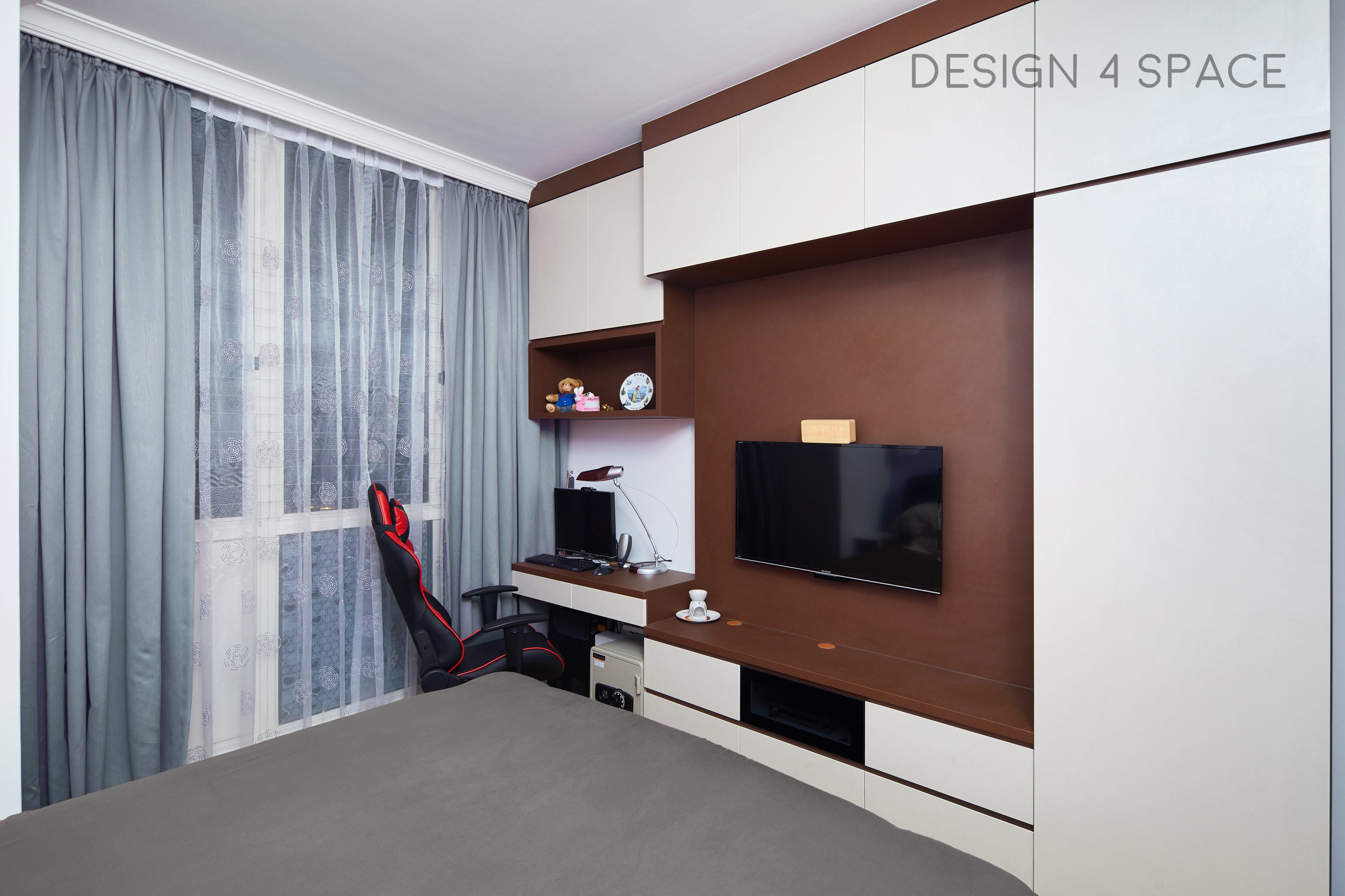 Contemporary, Modern Design - Bedroom - Condominium - Design by Design 4 Space Pte Ltd