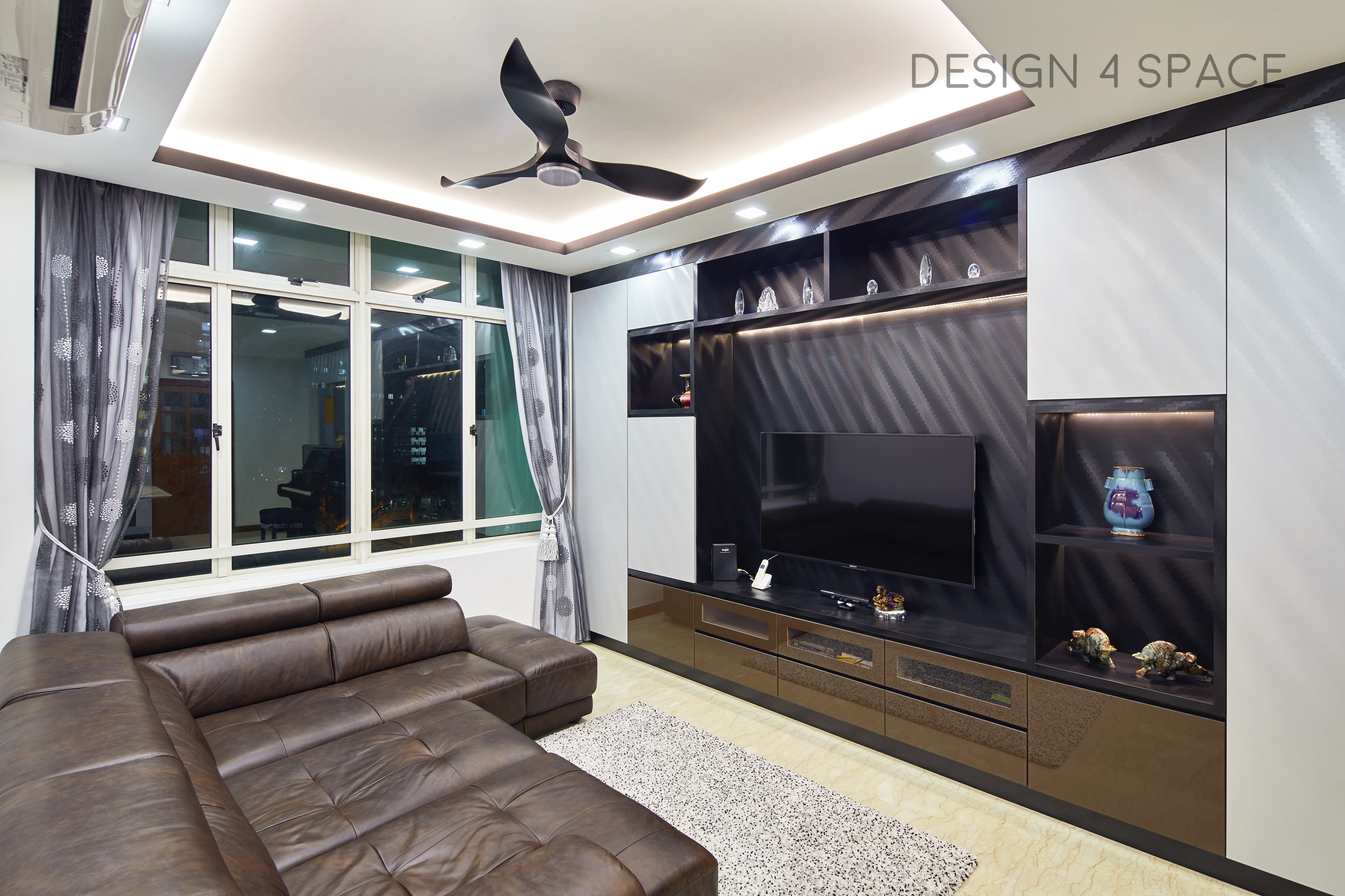 Contemporary, Modern Design - Living Room - Condominium - Design by Design 4 Space Pte Ltd