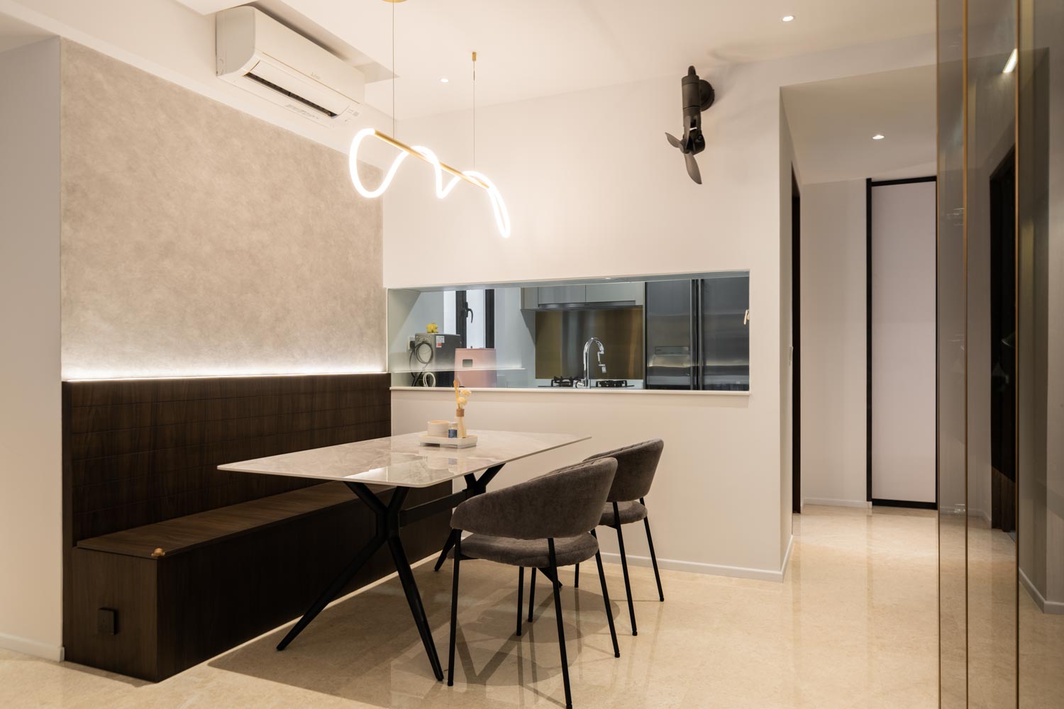 Modern Design - Dining Room - Condominium - Design by Design 4 Space Pte Ltd