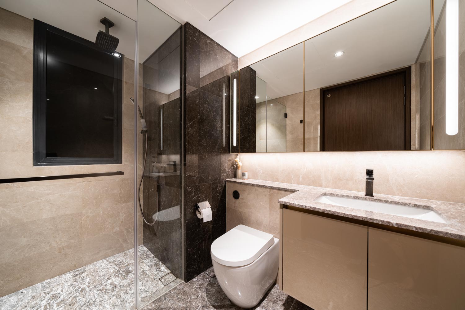 Modern Design - Bathroom - Condominium - Design by Design 4 Space Pte Ltd