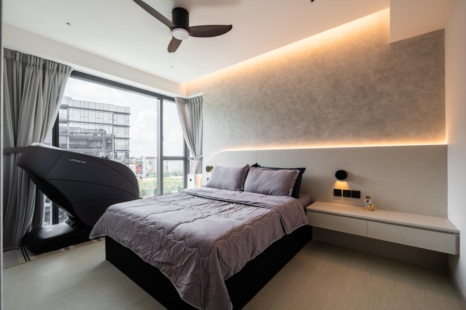 Modern Design - Bedroom - Condominium - Design by Design 4 Space Pte Ltd