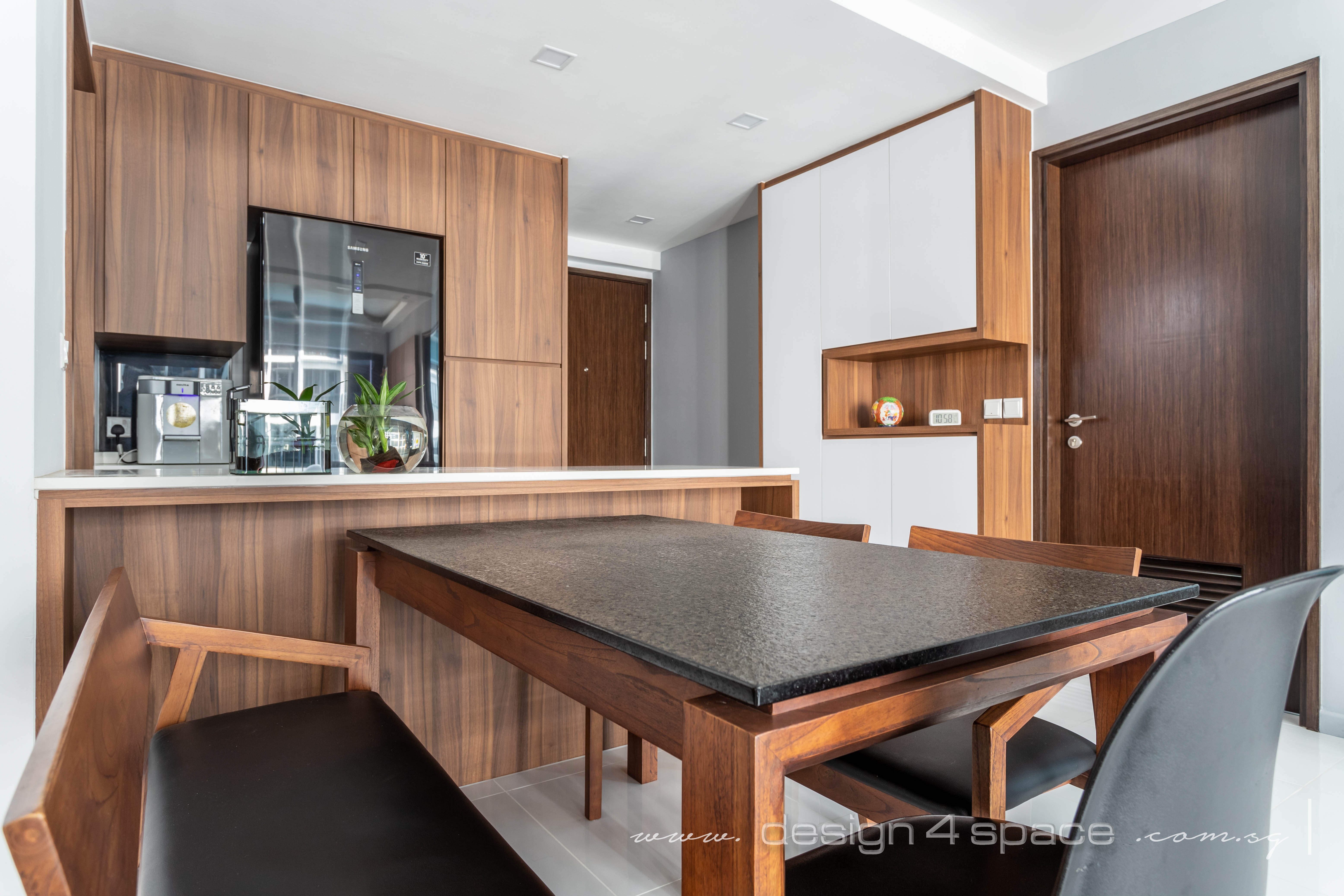 Contemporary Design - Dining Room - Condominium - Design by Design 4 Space Pte Ltd